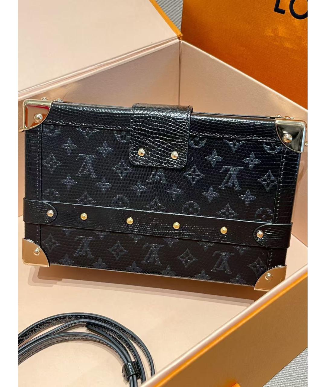 LOUIS VUITTON Черная сумка через плечо, фото 3