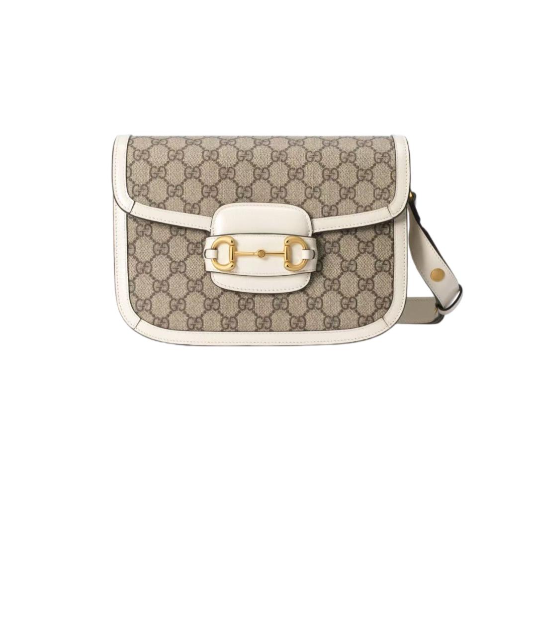 GUCCI Бежевая сумка через плечо, фото 7