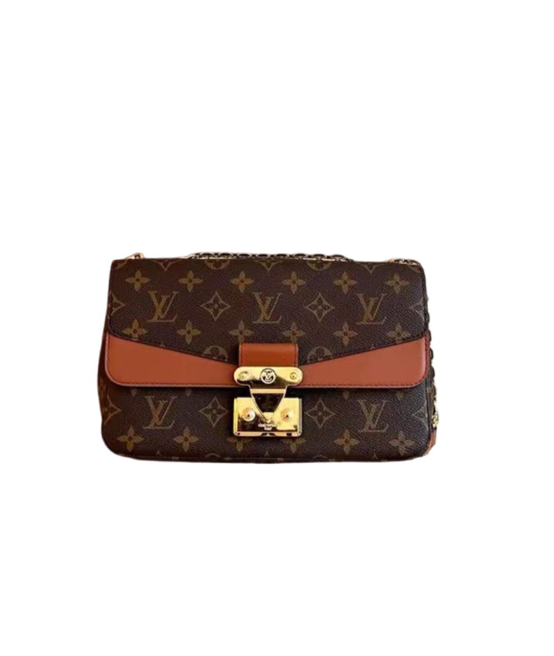 LOUIS VUITTON Коричневая сумка через плечо, фото 6