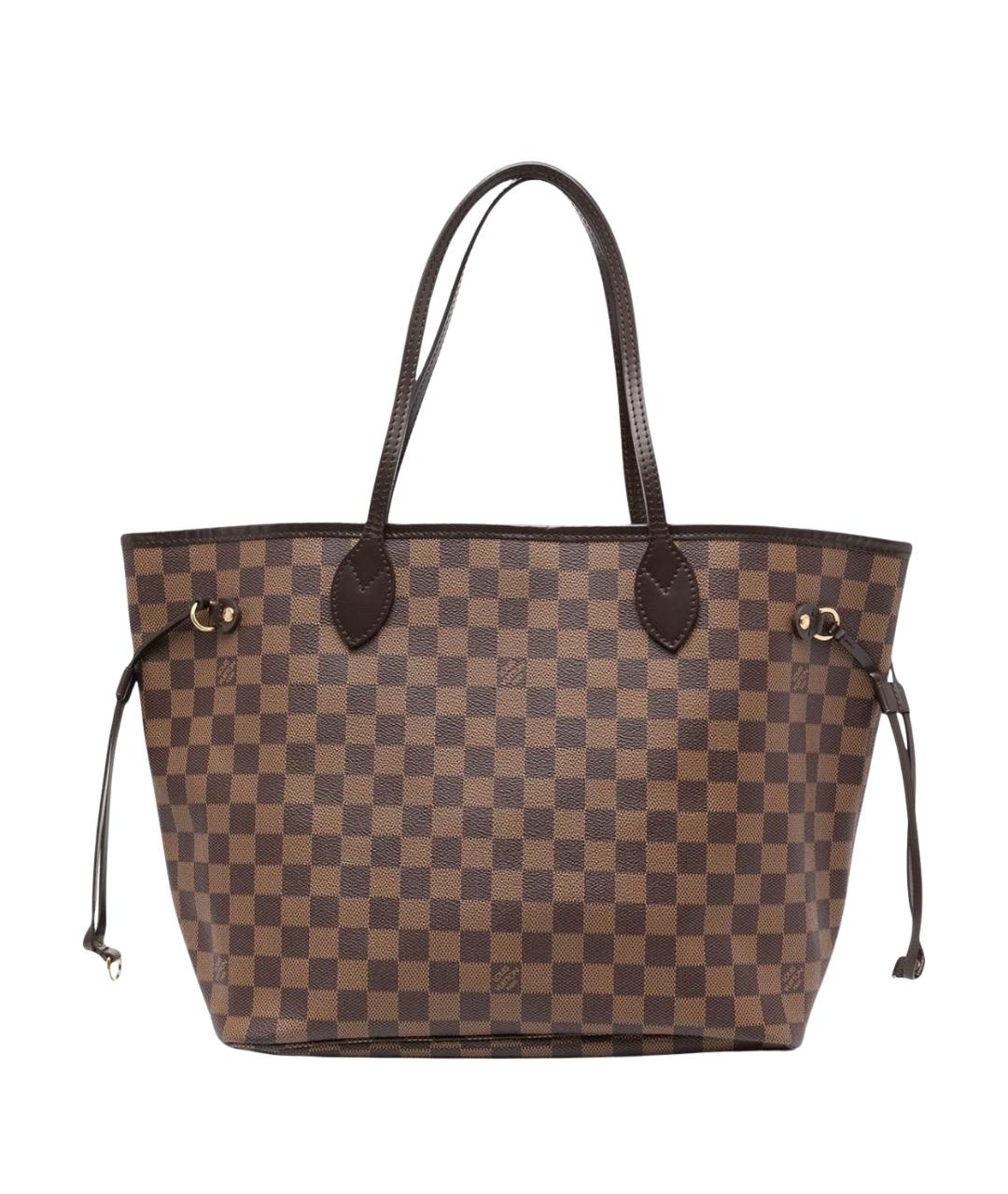 LOUIS VUITTON Коричневая сумка тоут, фото 1