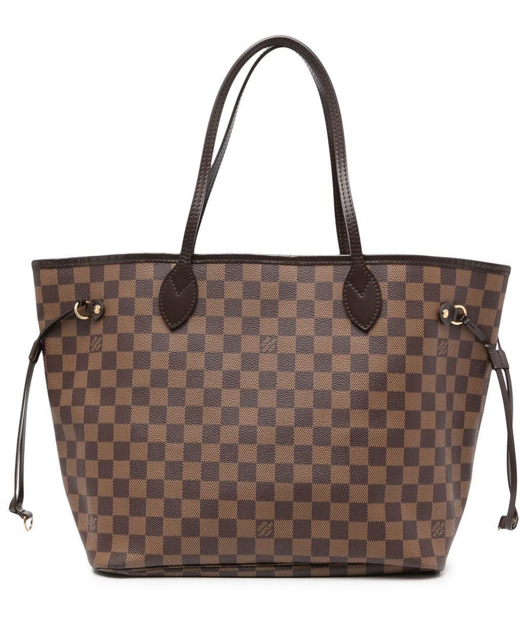 LOUIS VUITTON Коричневая сумка тоут, фото 9
