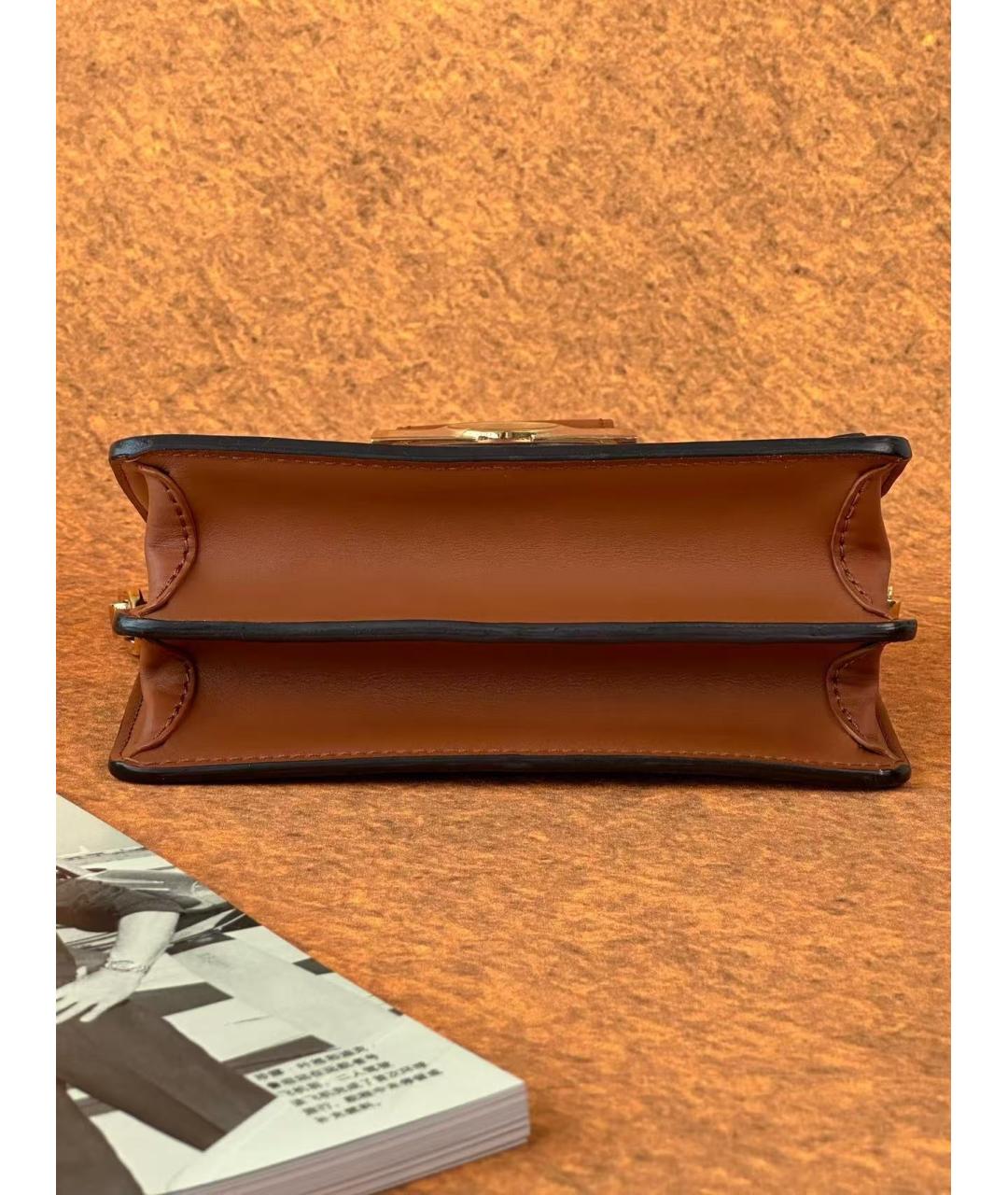 LOUIS VUITTON Коричневая сумка через плечо, фото 4