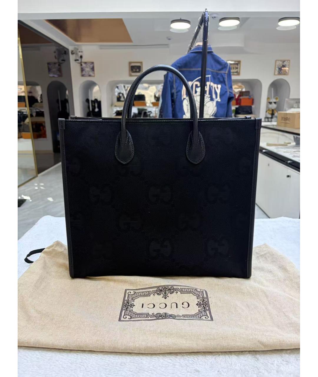 GUCCI Черная сумка с короткими ручками, фото 3