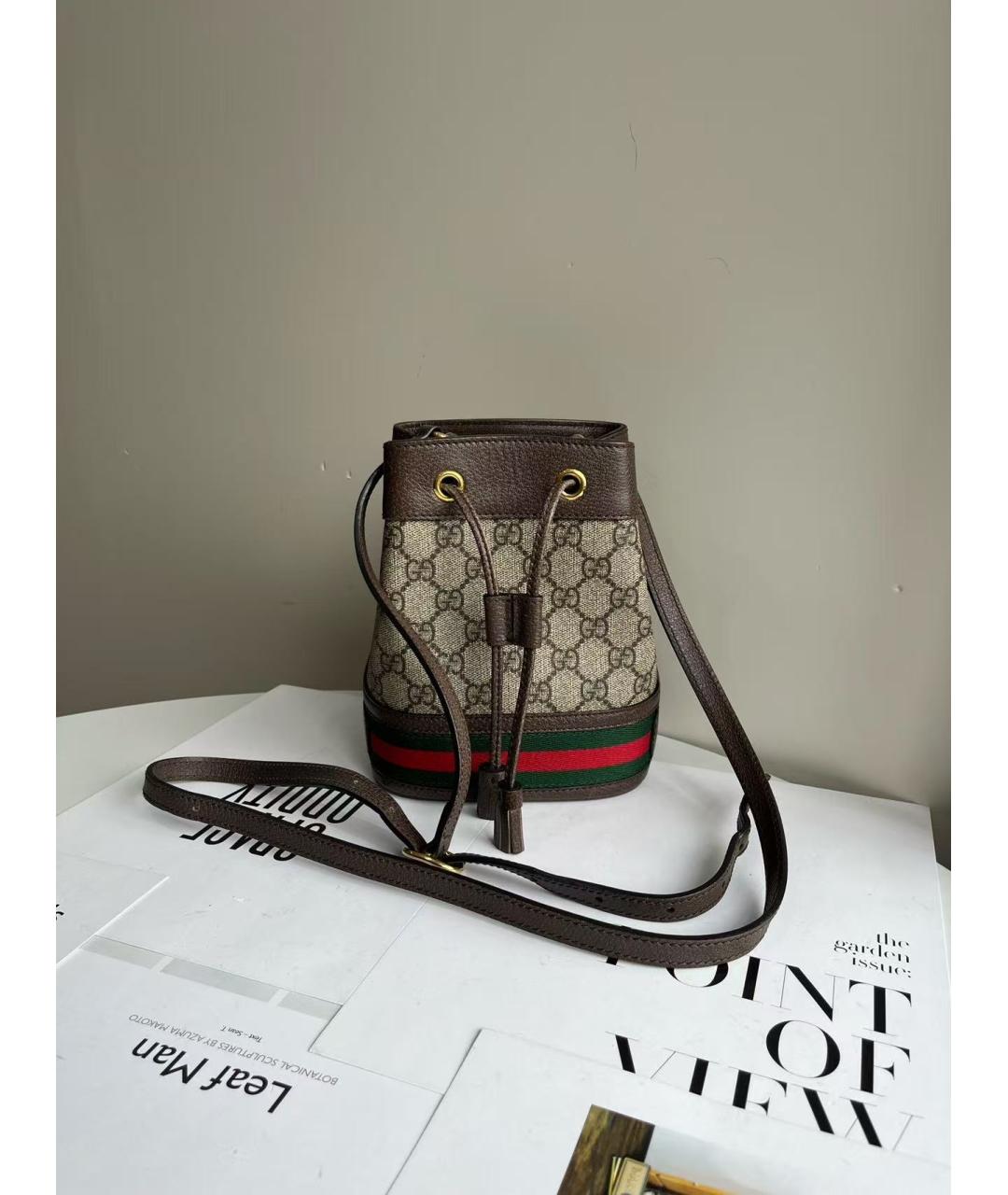 GUCCI Бежевая сумка через плечо, фото 5