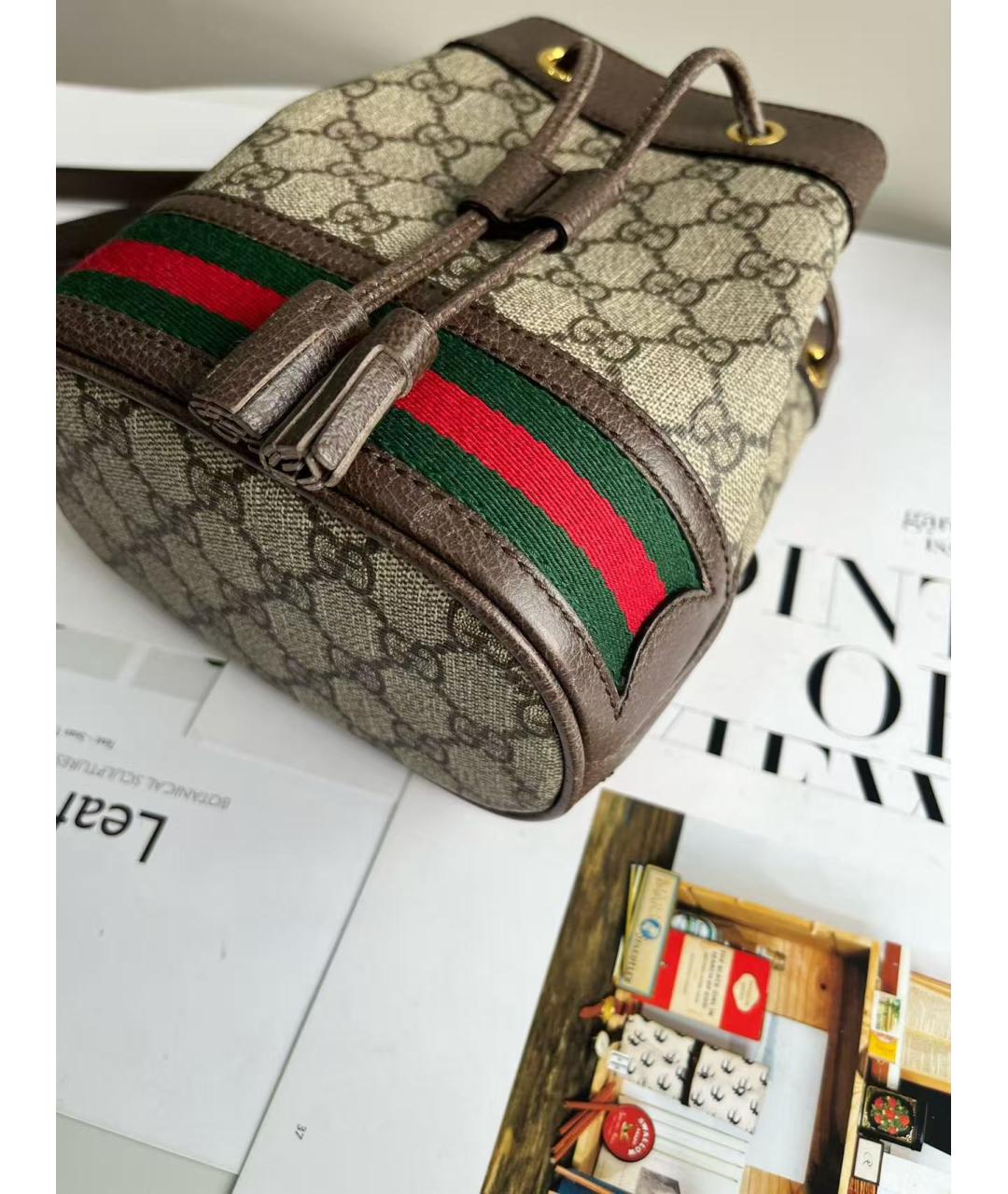GUCCI Бежевая сумка через плечо, фото 3