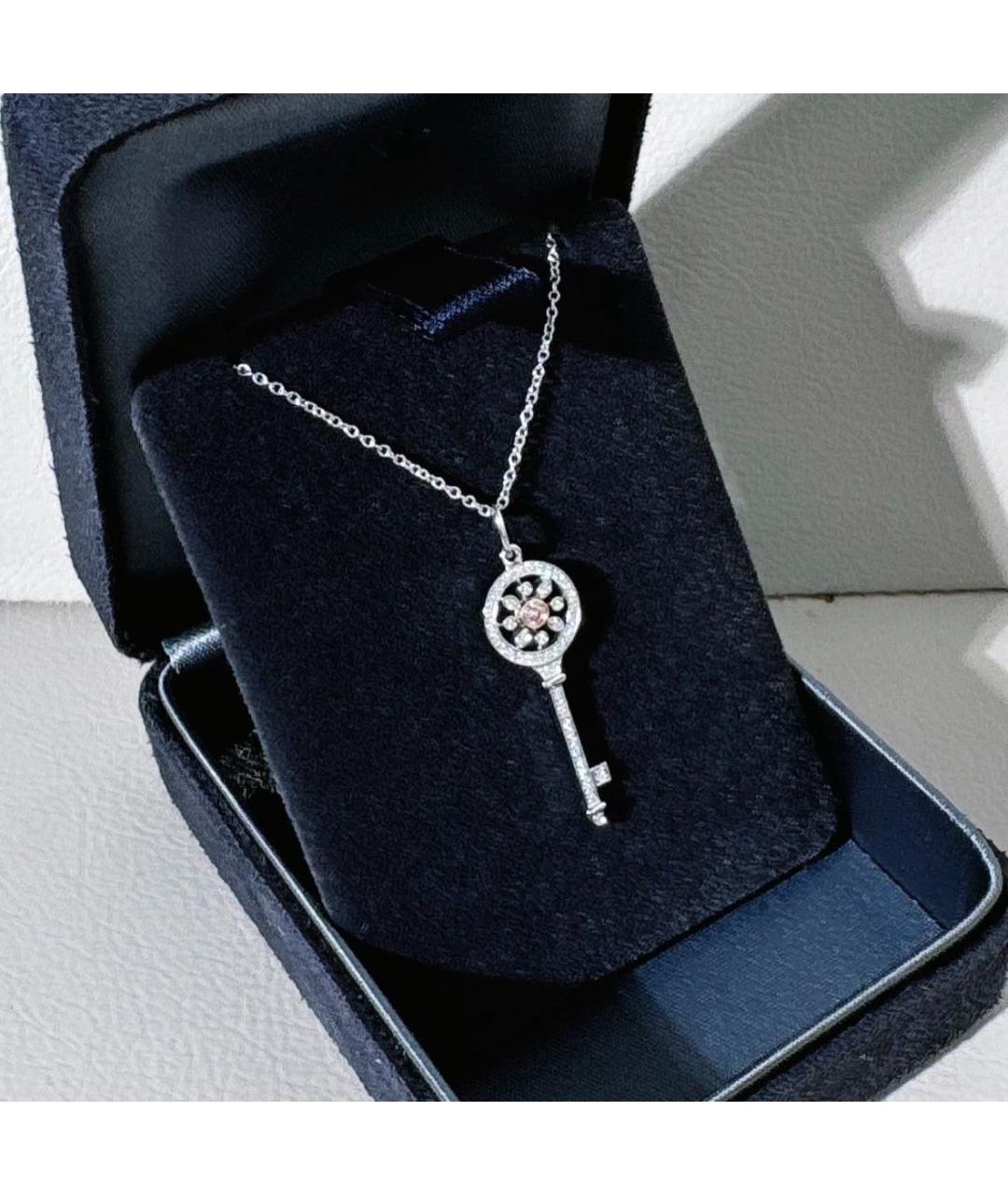TIFFANY&CO Серебряное платиновое колье, фото 2