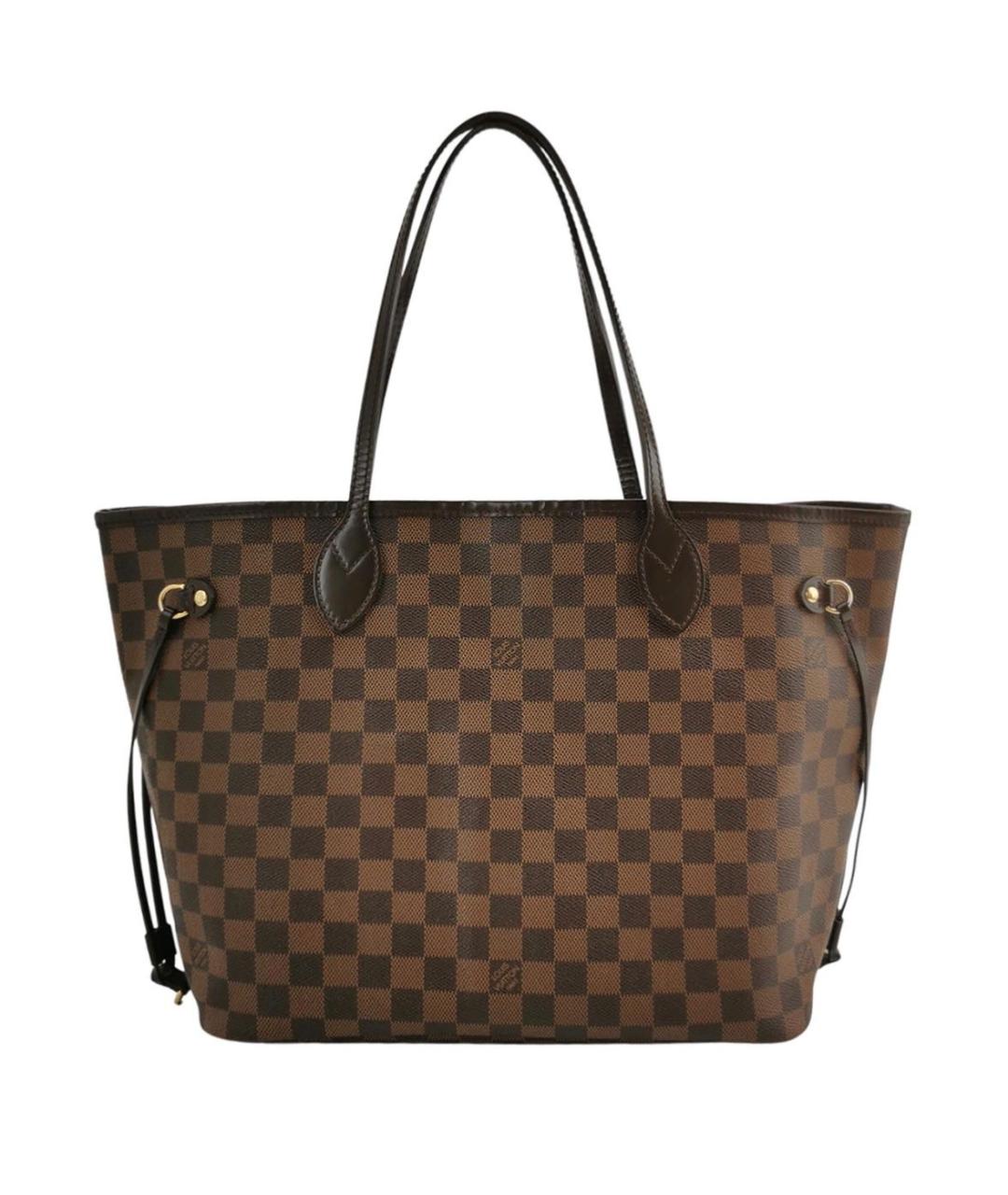 LOUIS VUITTON Коричневая сумка тоут, фото 8