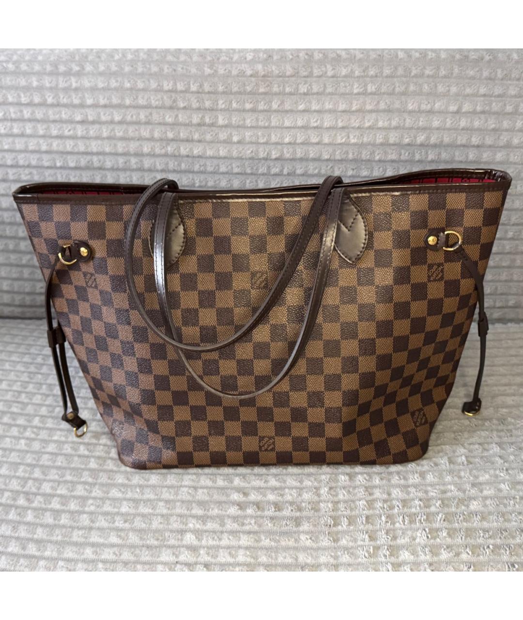 LOUIS VUITTON Коричневая сумка тоут, фото 2
