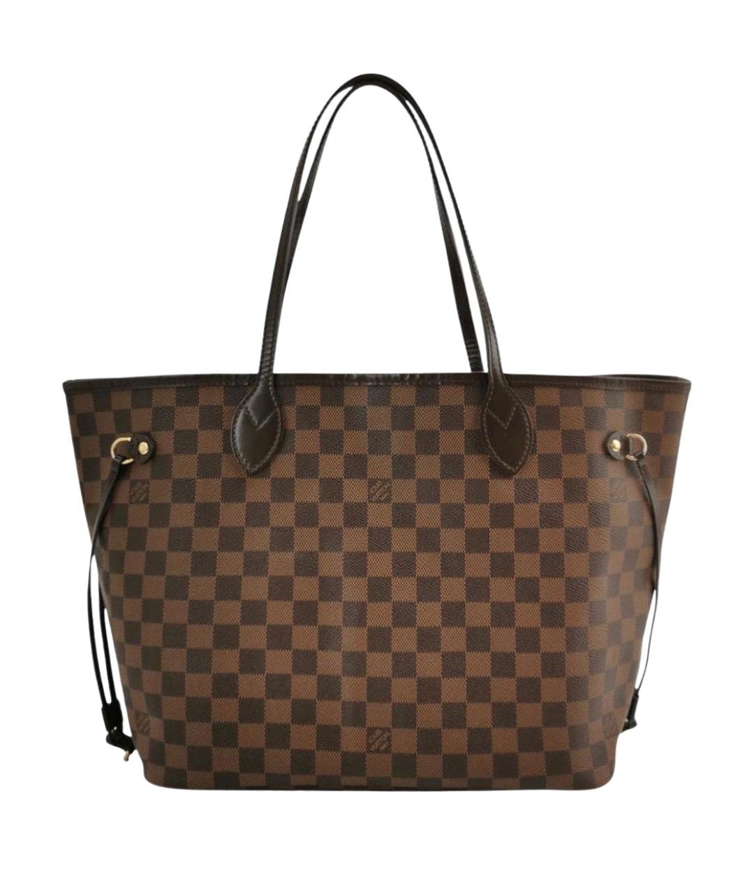 LOUIS VUITTON Коричневая сумка тоут, фото 1