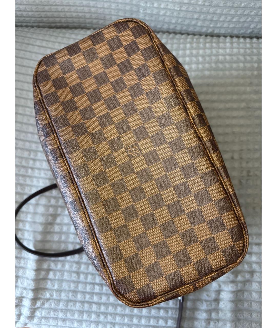 LOUIS VUITTON Коричневая сумка тоут, фото 5