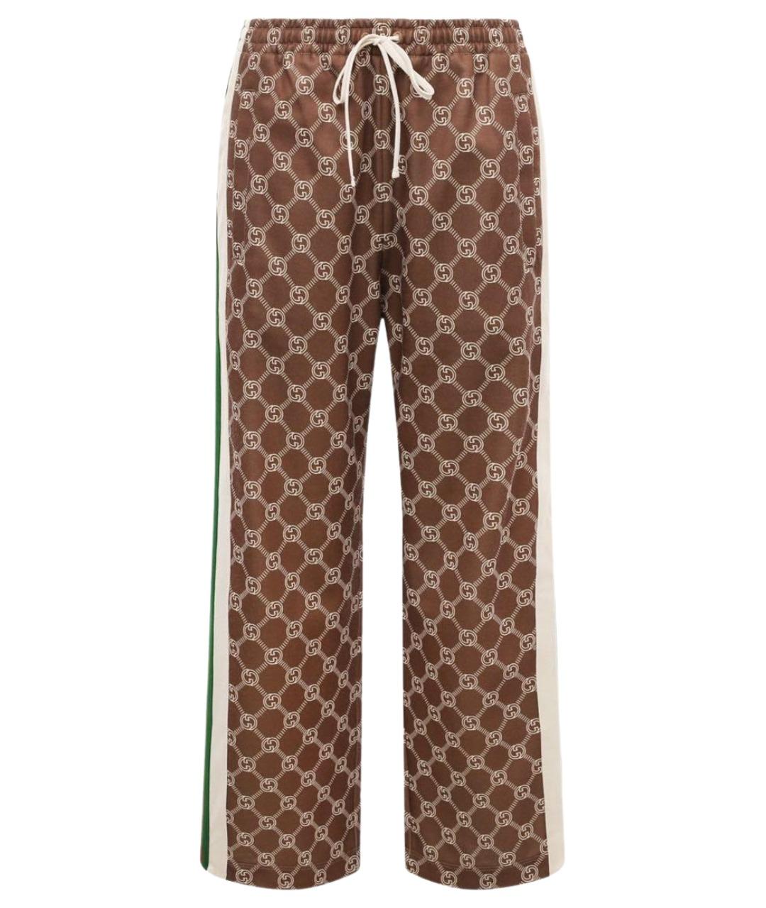 GUCCI Коричневые кюлоты, фото 1