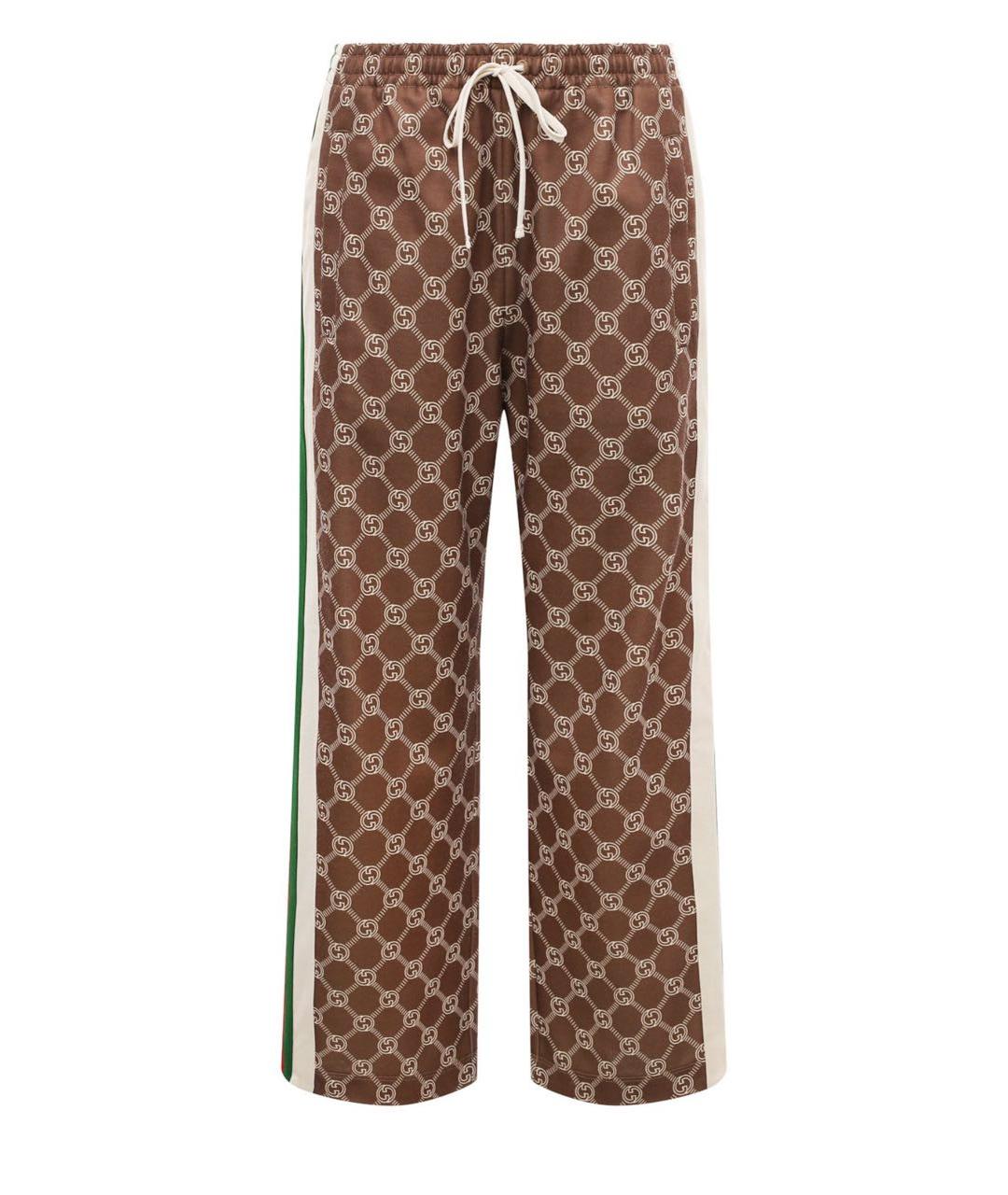 GUCCI Коричневые кюлоты, фото 7