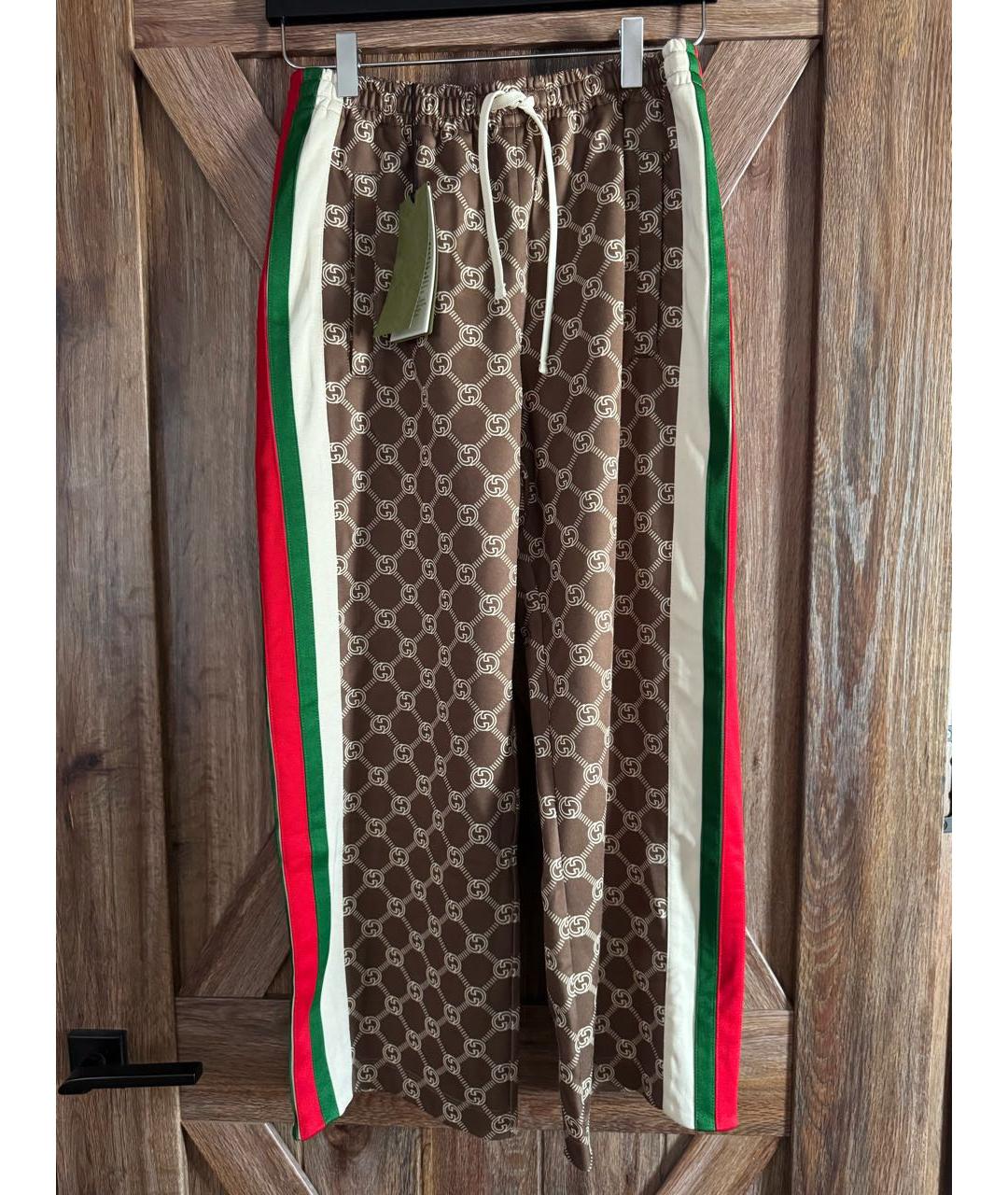 GUCCI Коричневые кюлоты, фото 2
