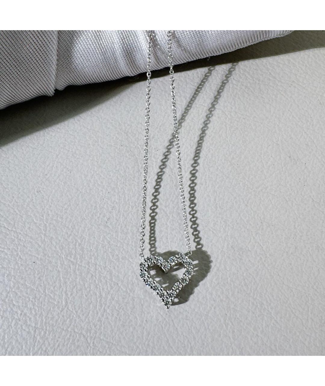 TIFFANY&CO Серебряное платиновое колье, фото 5