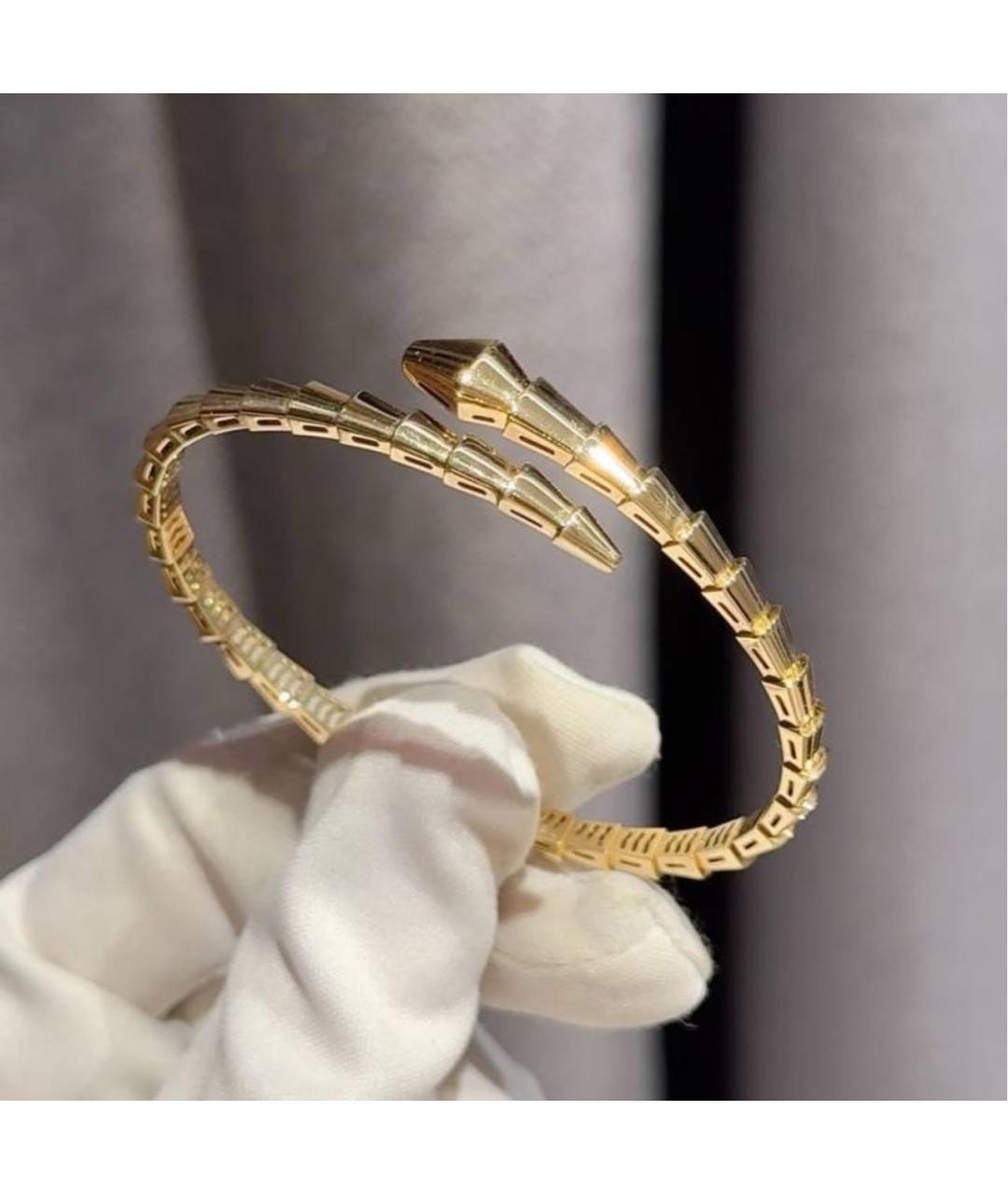 BVLGARI Золотой браслет из желтого золота, фото 3