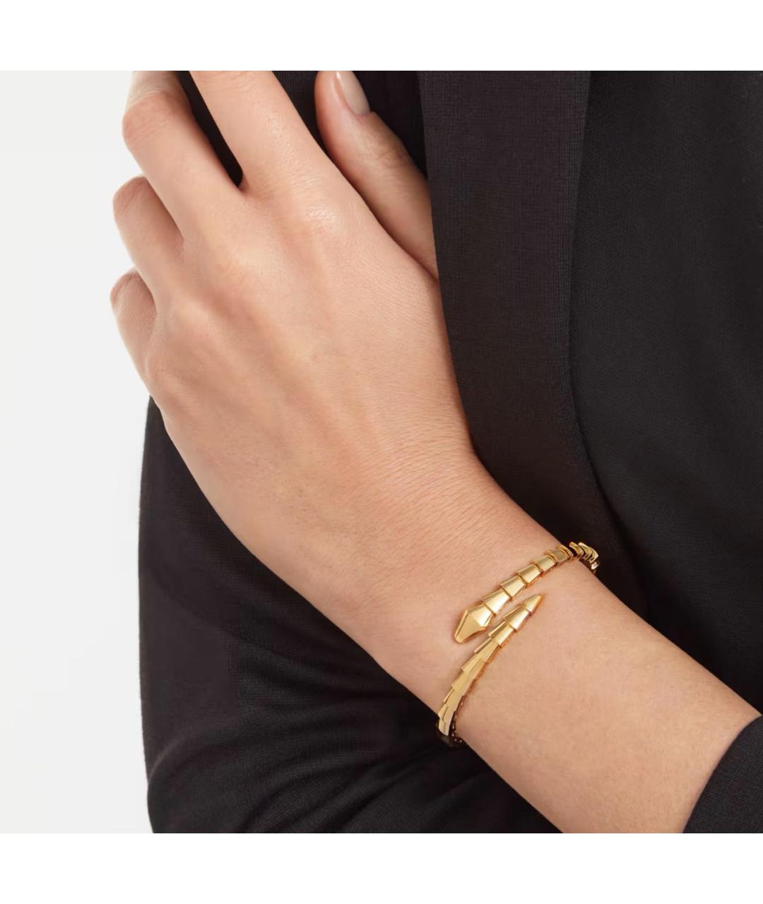 BVLGARI Золотой браслет из желтого золота, фото 4