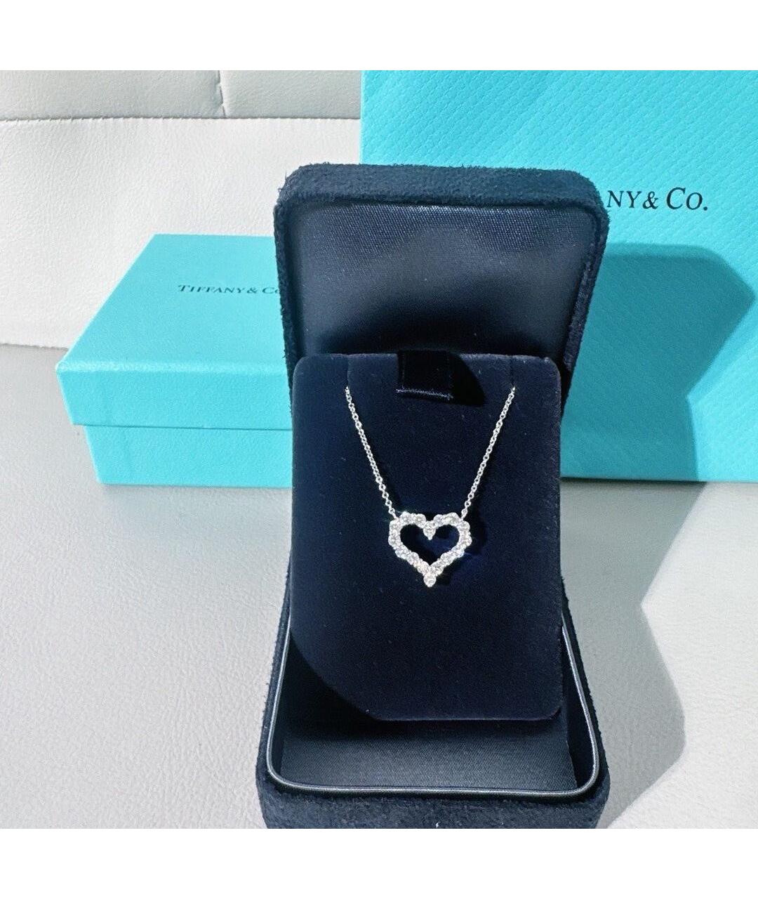 TIFFANY&CO Серебряное платиновое колье, фото 2