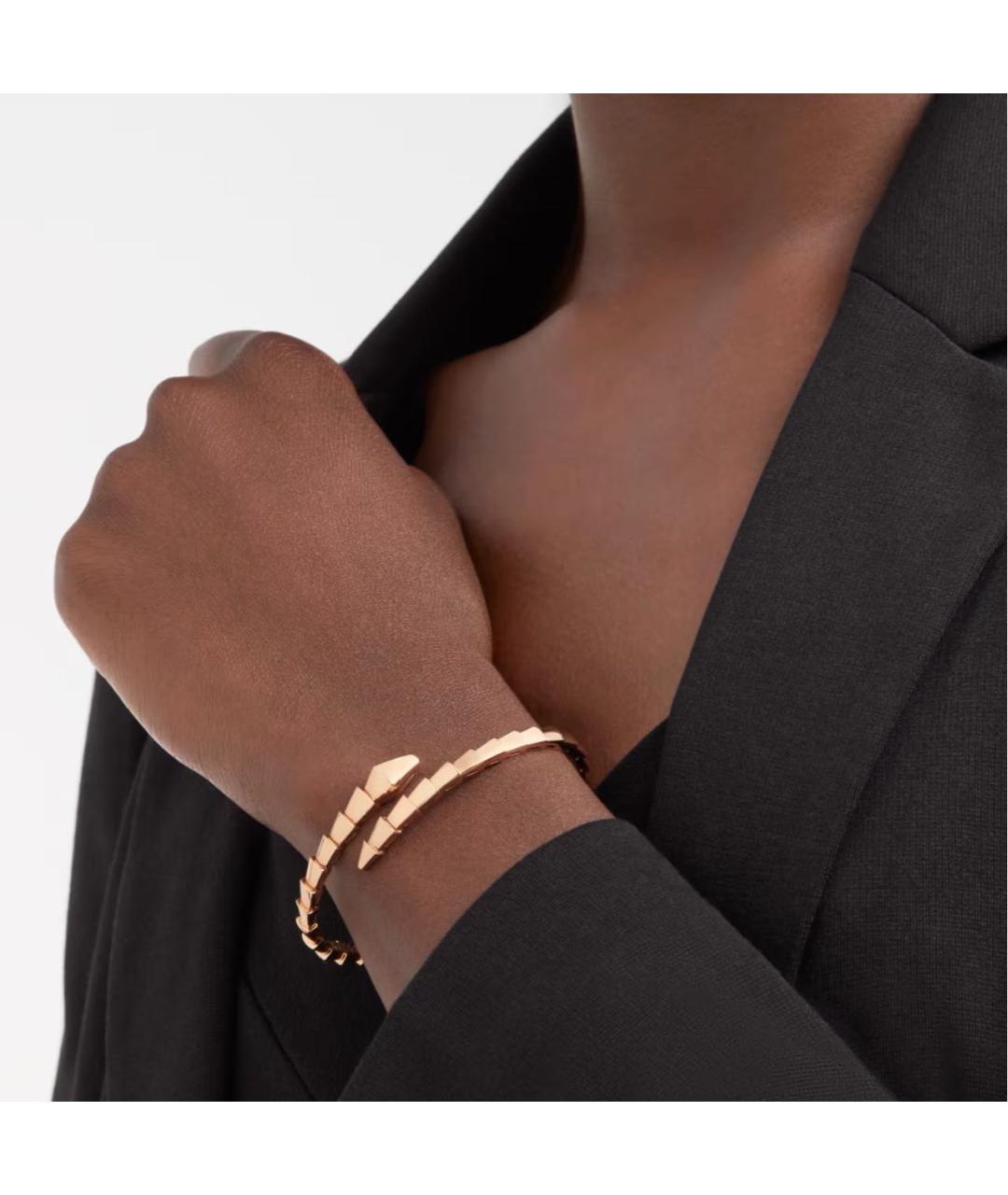 BVLGARI Золотой браслет из розового золота, фото 4