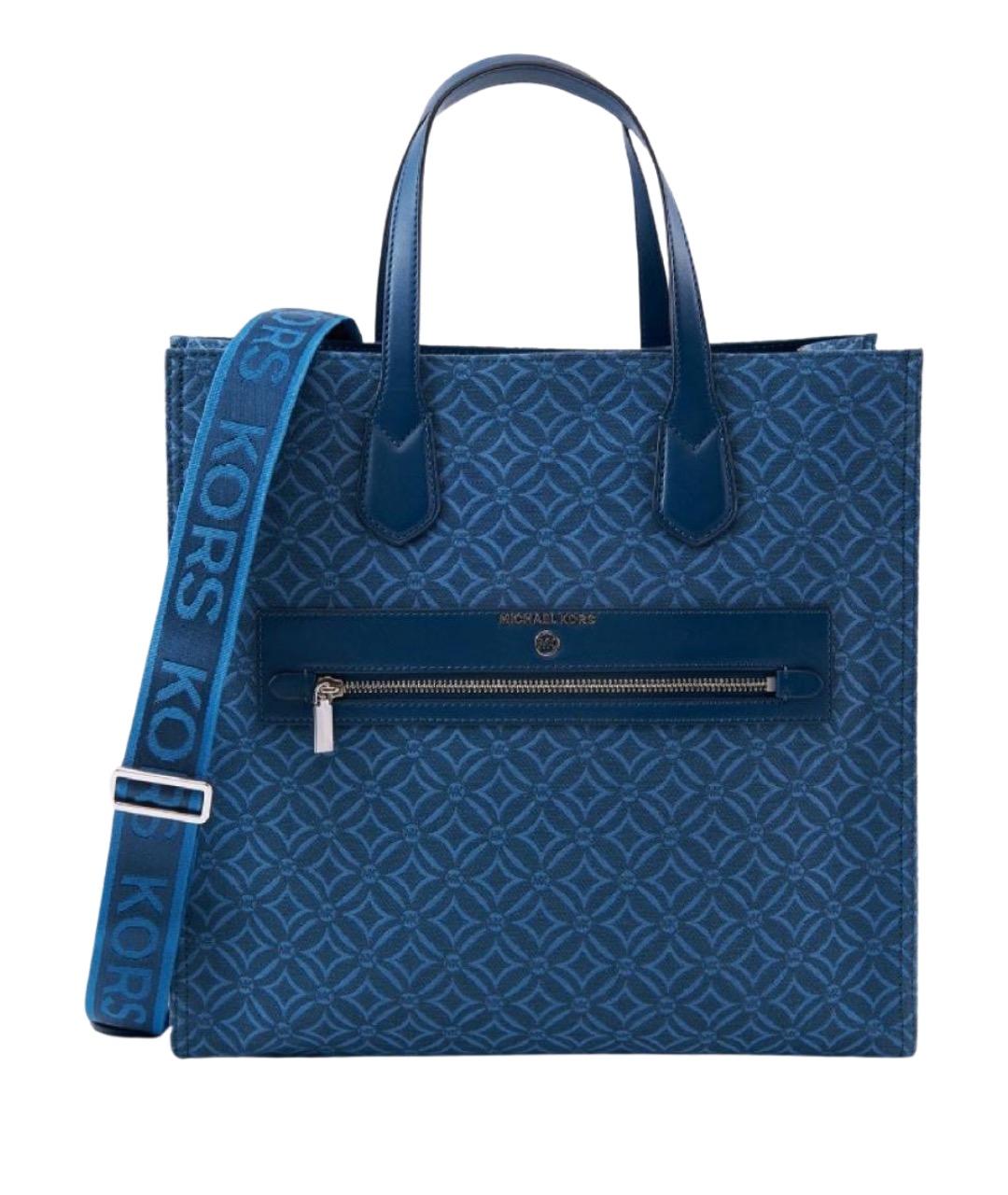 MICHAEL KORS Синяя сумка с короткими ручками, фото 1