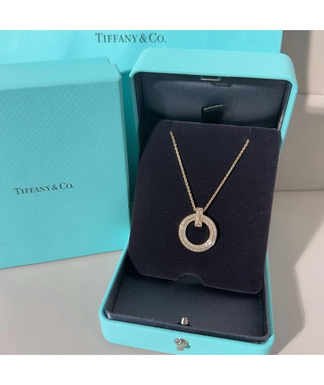 TIFFANY&CO Розовое колье из розового золота, фото 3