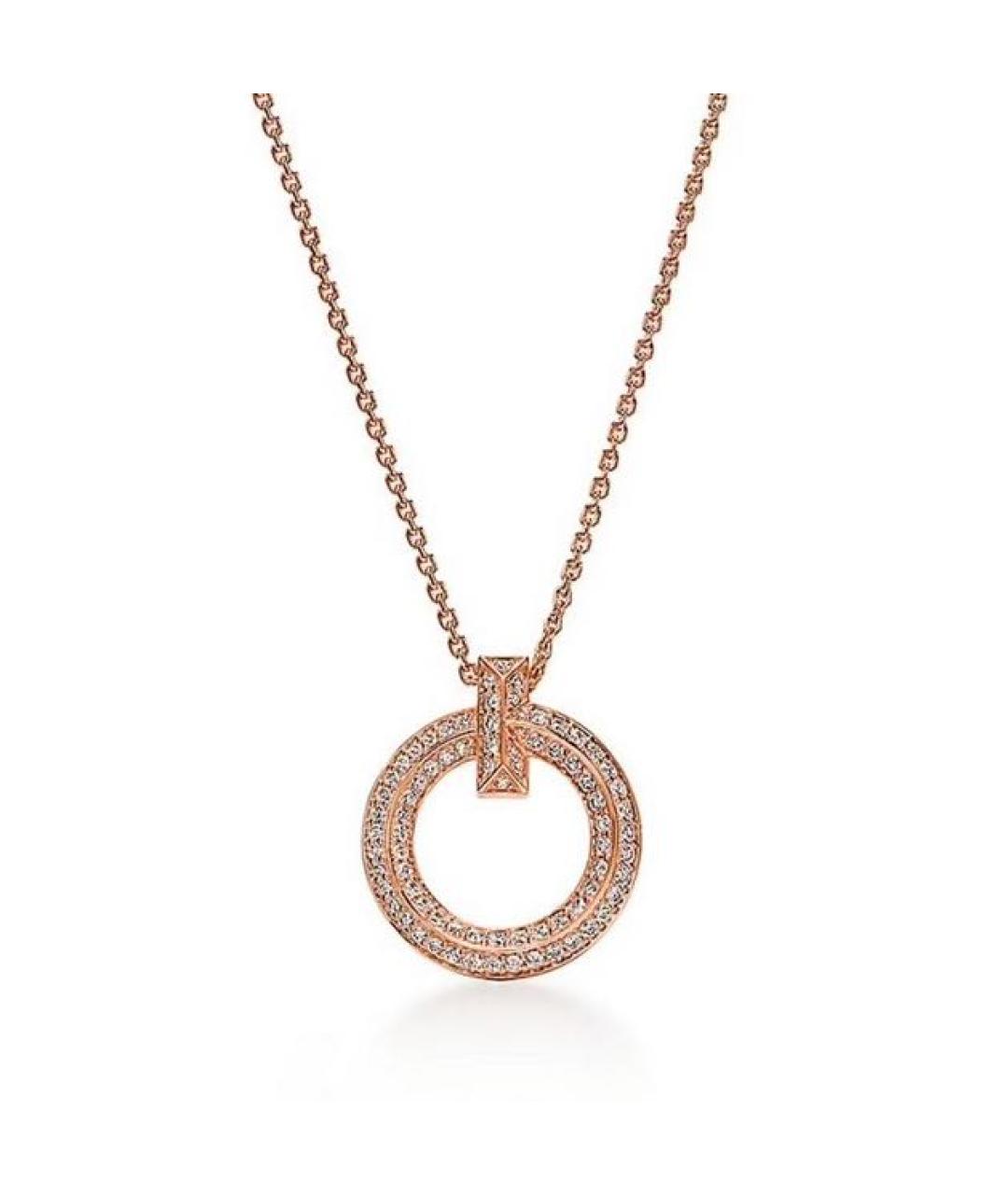 TIFFANY&CO Розовое колье из розового золота, фото 6