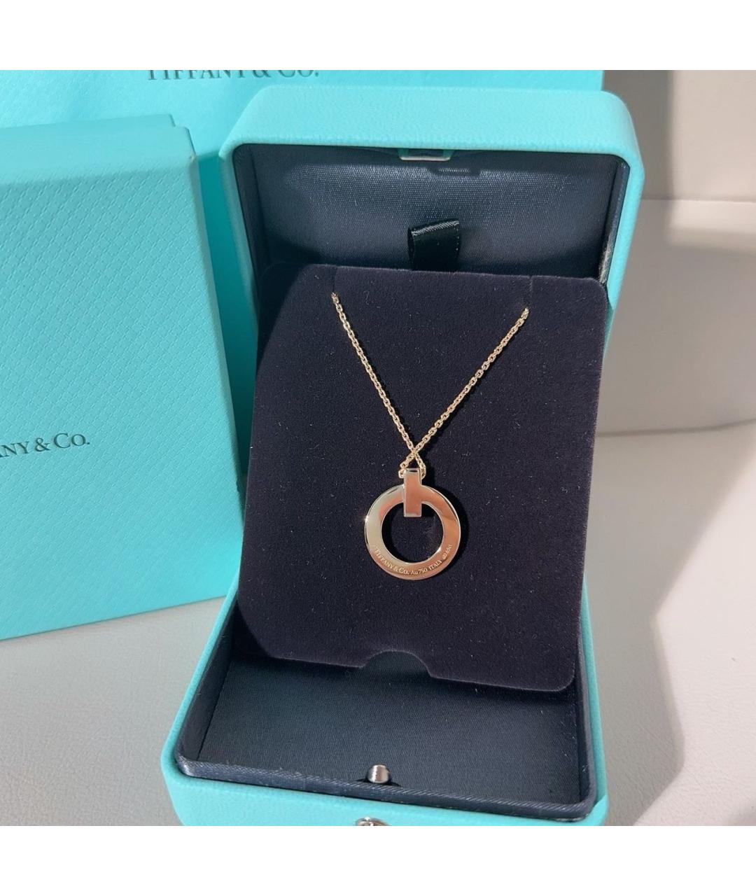 TIFFANY&CO Розовое колье из розового золота, фото 4