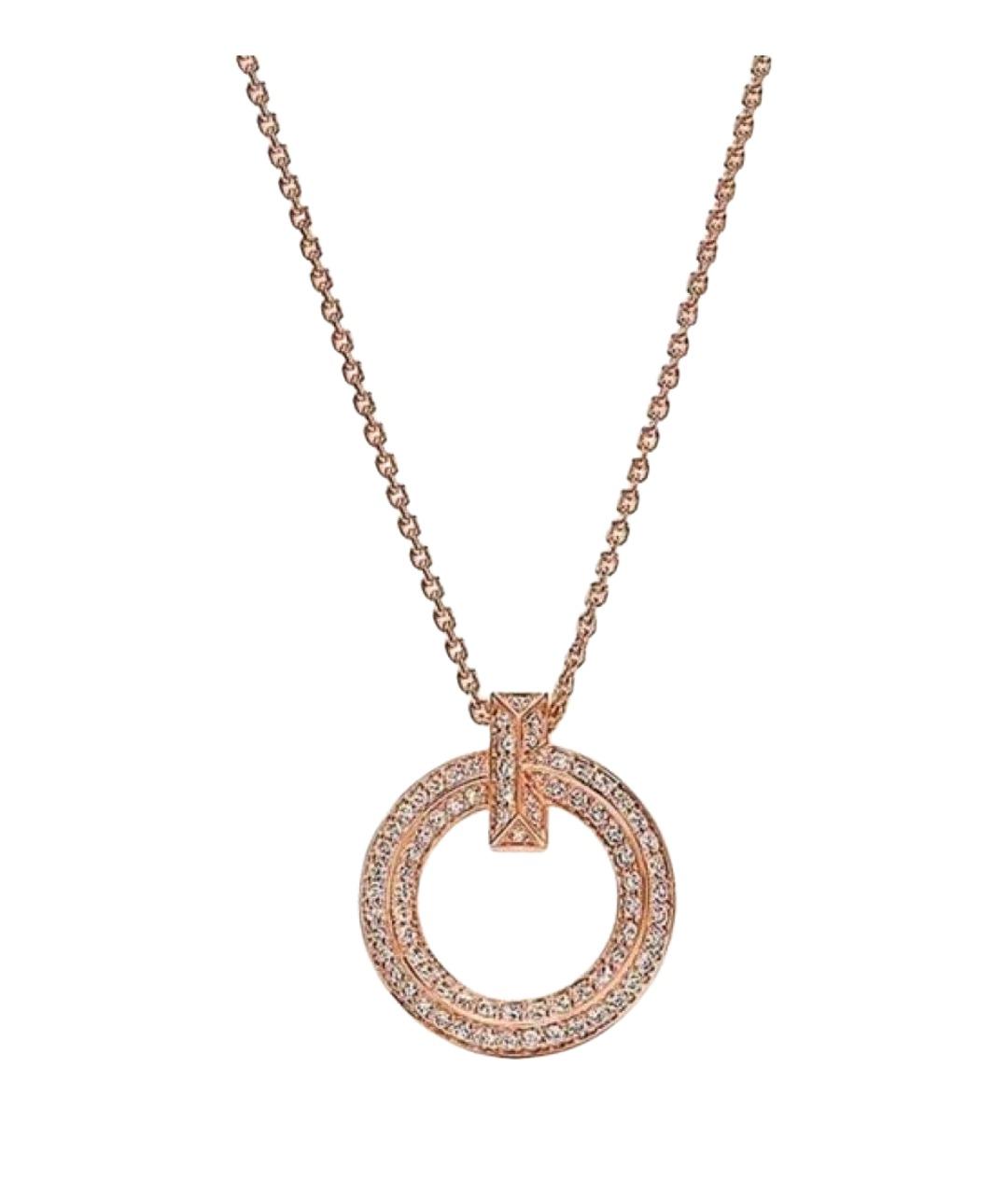 TIFFANY&CO Розовое колье из розового золота, фото 1