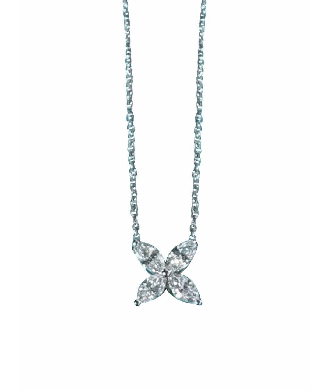 TIFFANY&CO Серебряное платиновое колье, фото 1