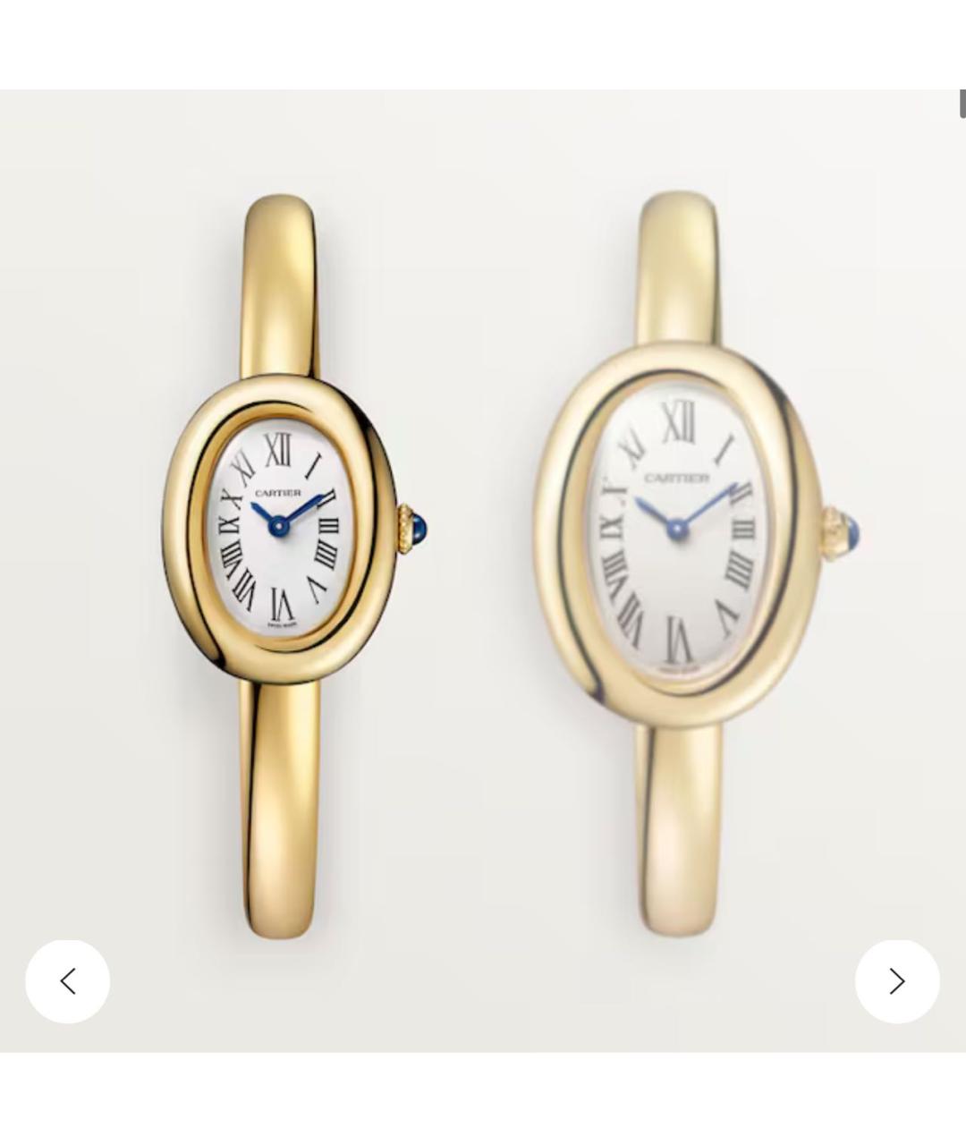 CARTIER Золотые часы, фото 3