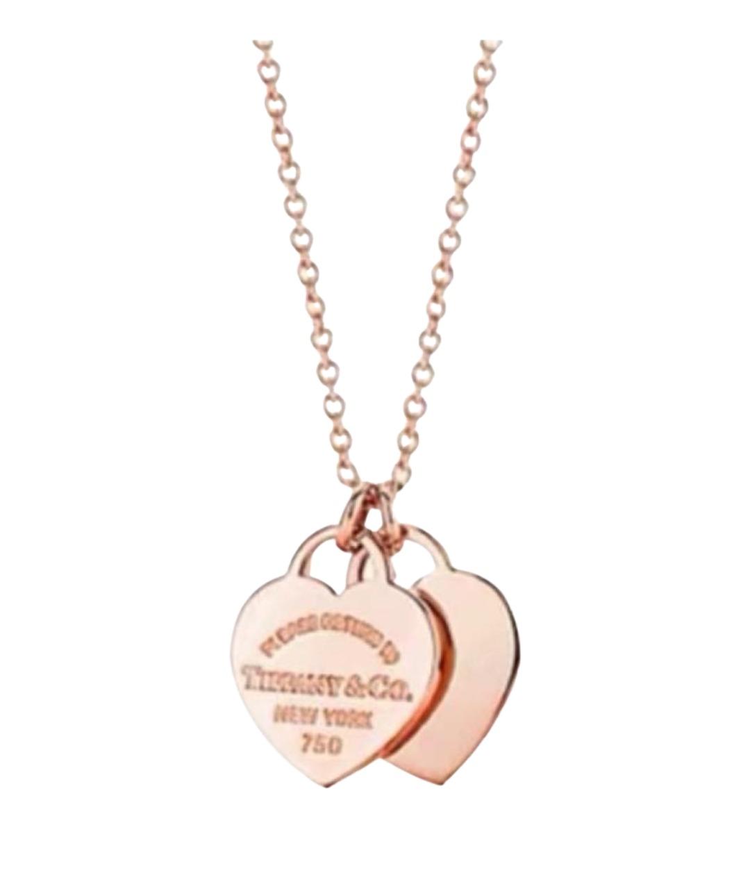 TIFFANY&CO Золотое колье из розового золота, фото 1