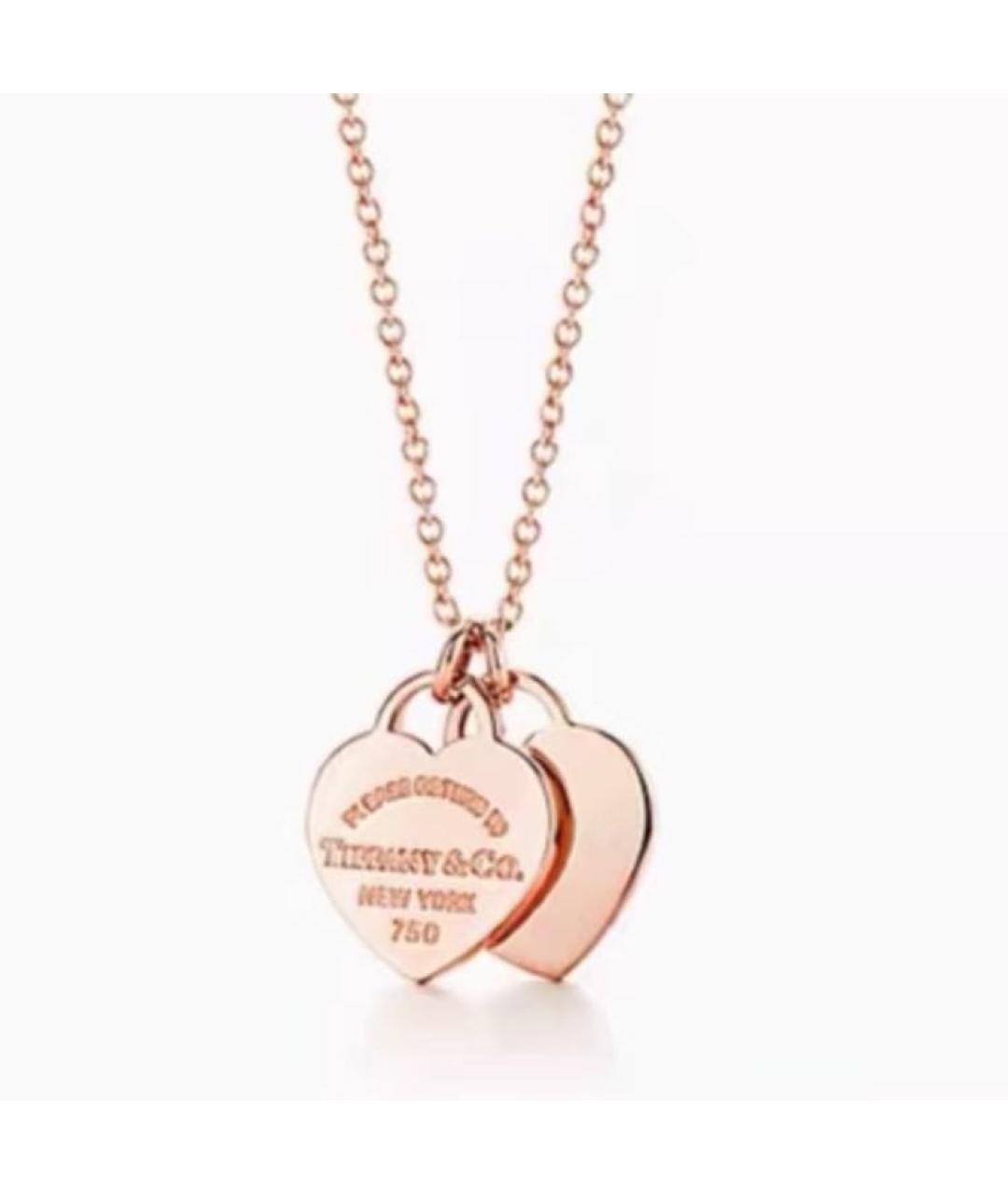 TIFFANY&CO Золотое колье из розового золота, фото 5