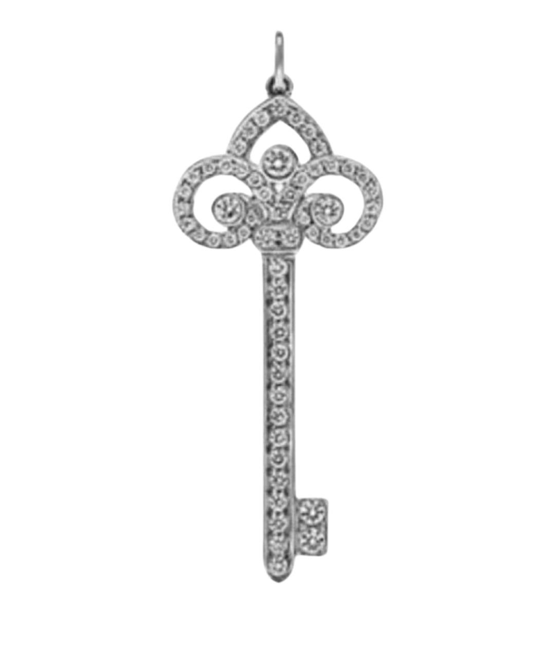 TIFFANY&CO Серебряное платиновое колье, фото 1