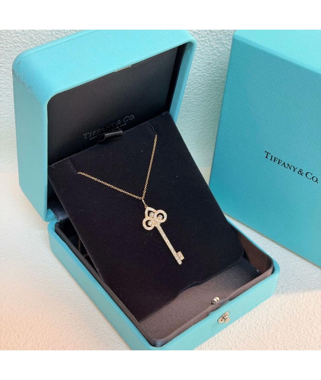 TIFFANY&CO Золотое колье из розового золота, фото 2