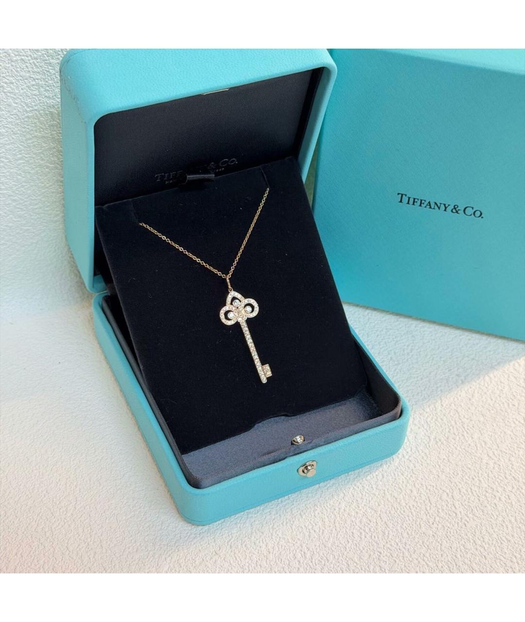 TIFFANY&CO Золотое колье из розового золота, фото 4