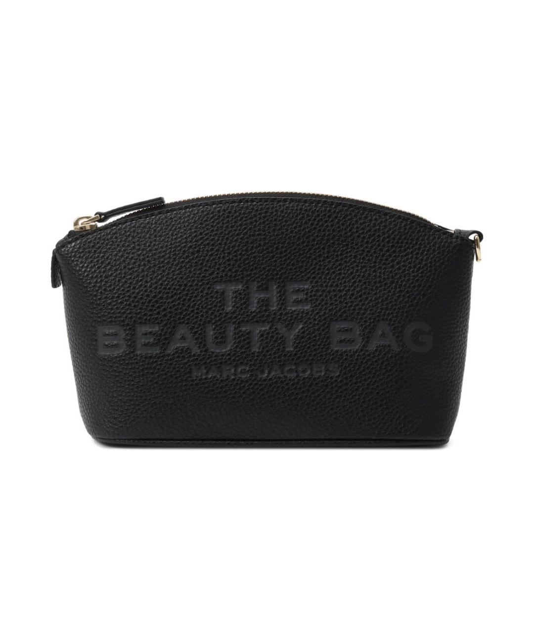 MARC JACOBS Черная кожаная косметичка, фото 1