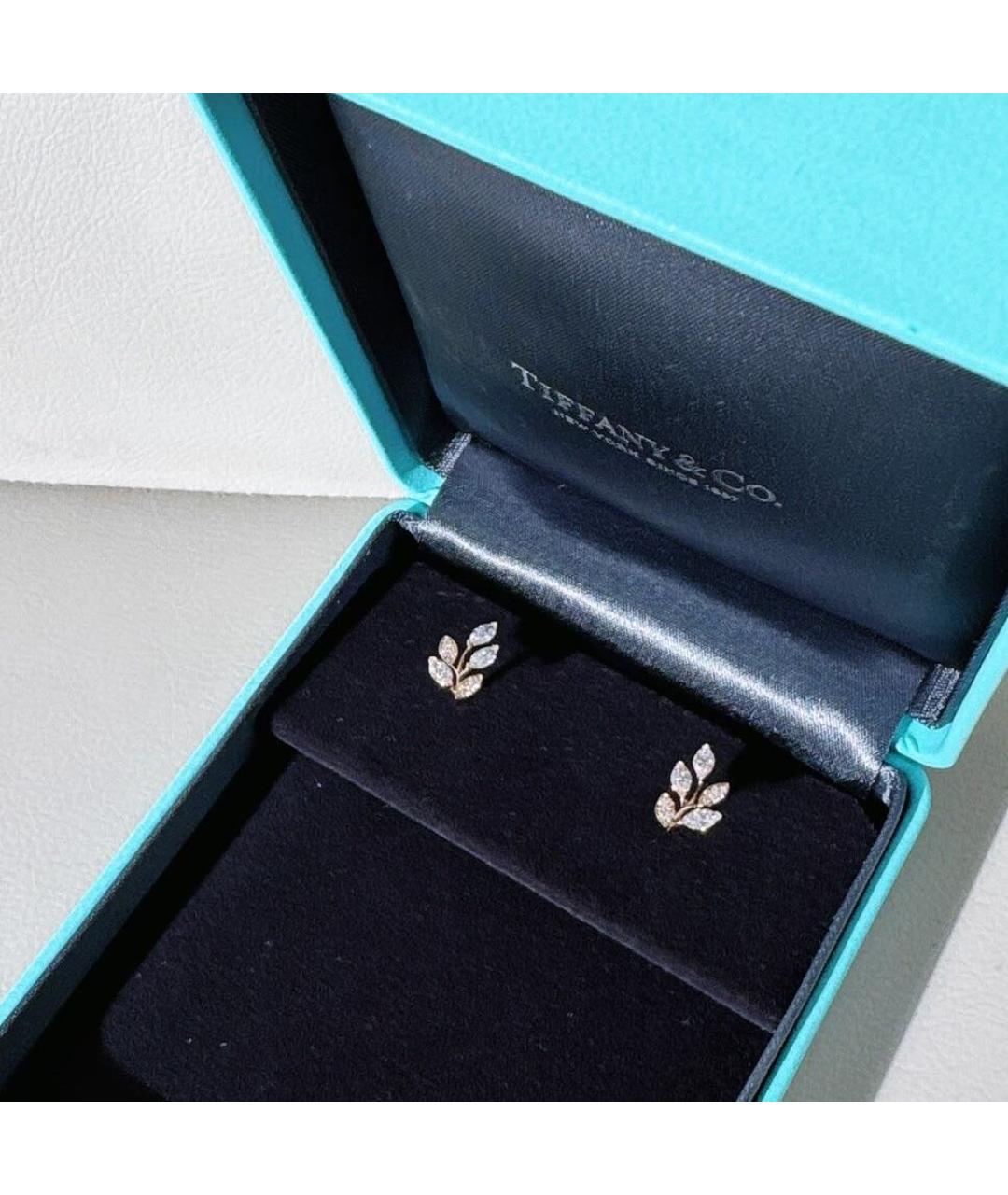 TIFFANY&CO Золотые серьги из розового золота, фото 5