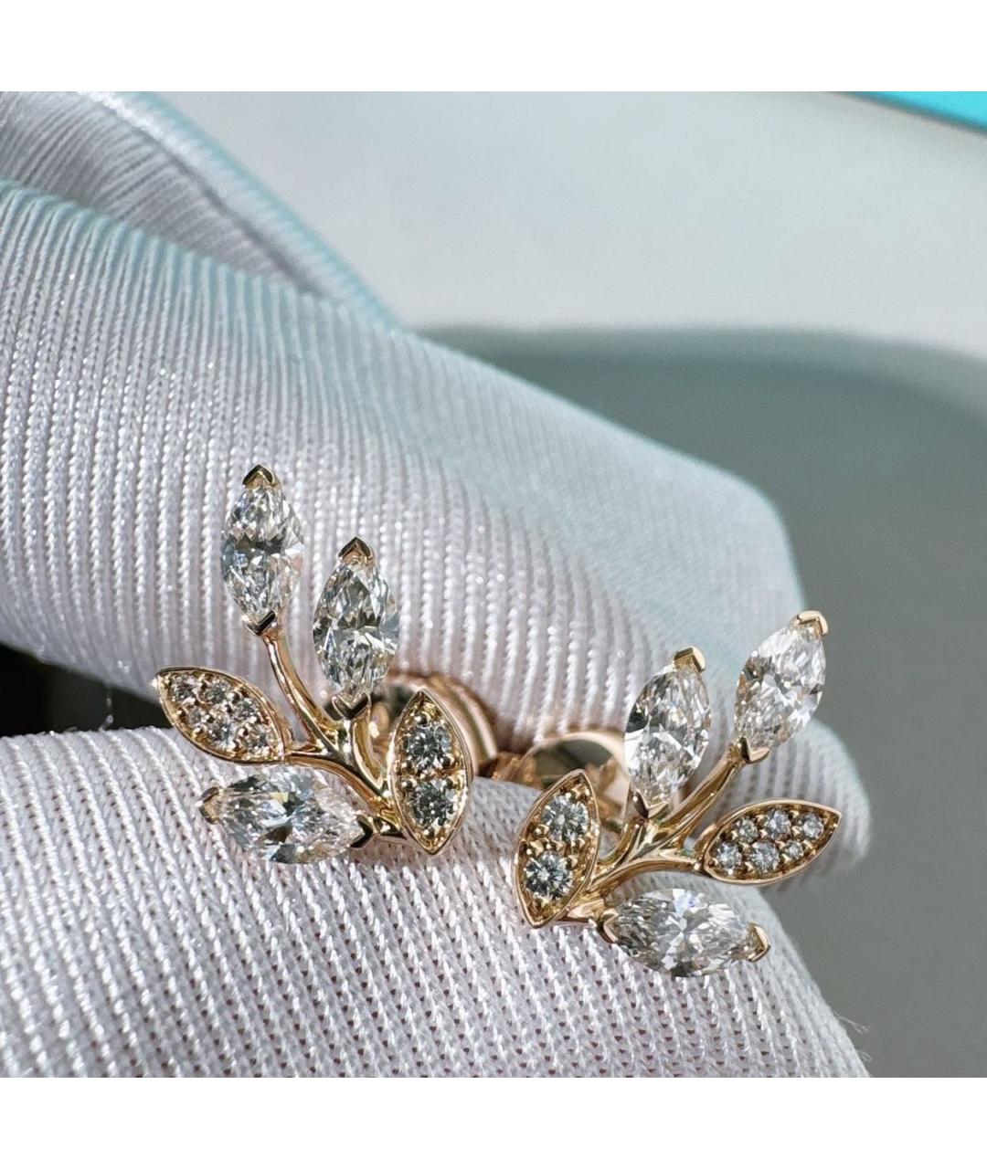 TIFFANY&CO Золотые серьги из розового золота, фото 6