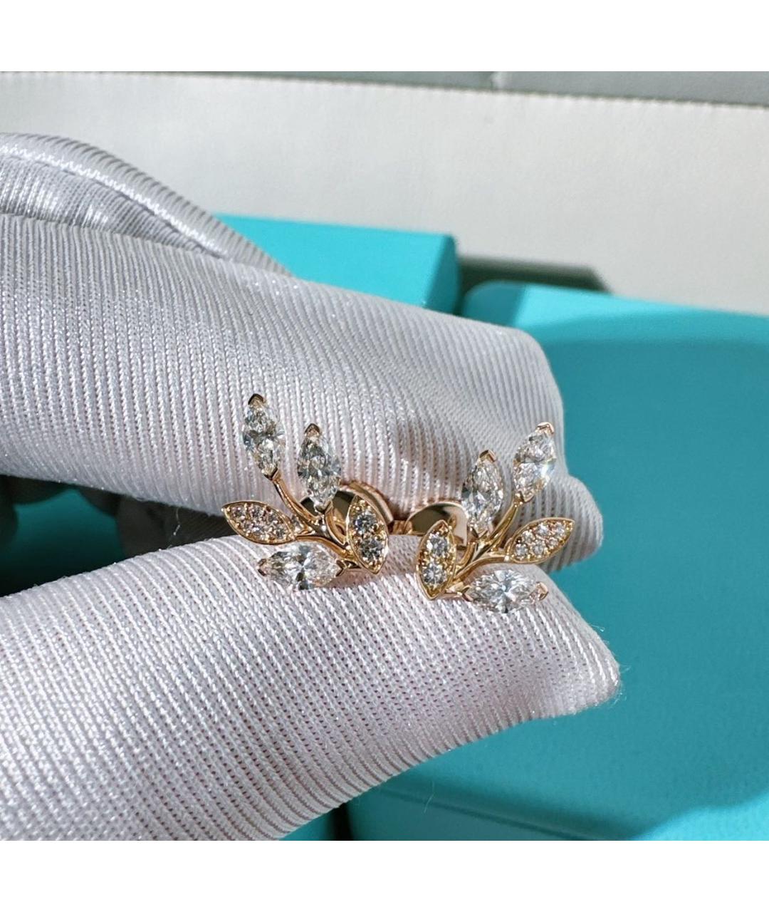 TIFFANY&CO Золотые серьги из розового золота, фото 3