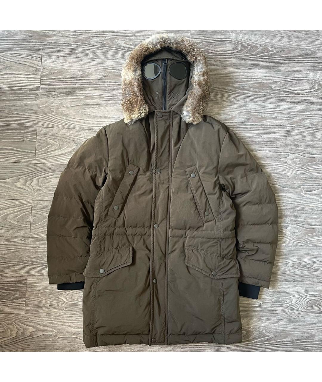 CP COMPANY Коричневая парка, фото 9