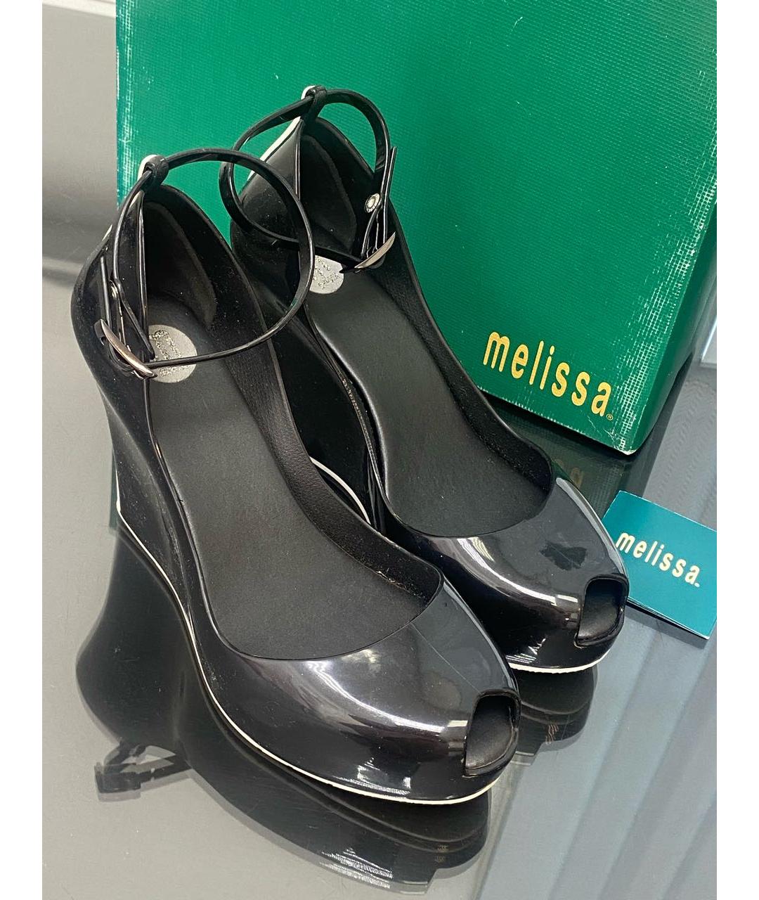 Melissa Черные босоножки, фото 5