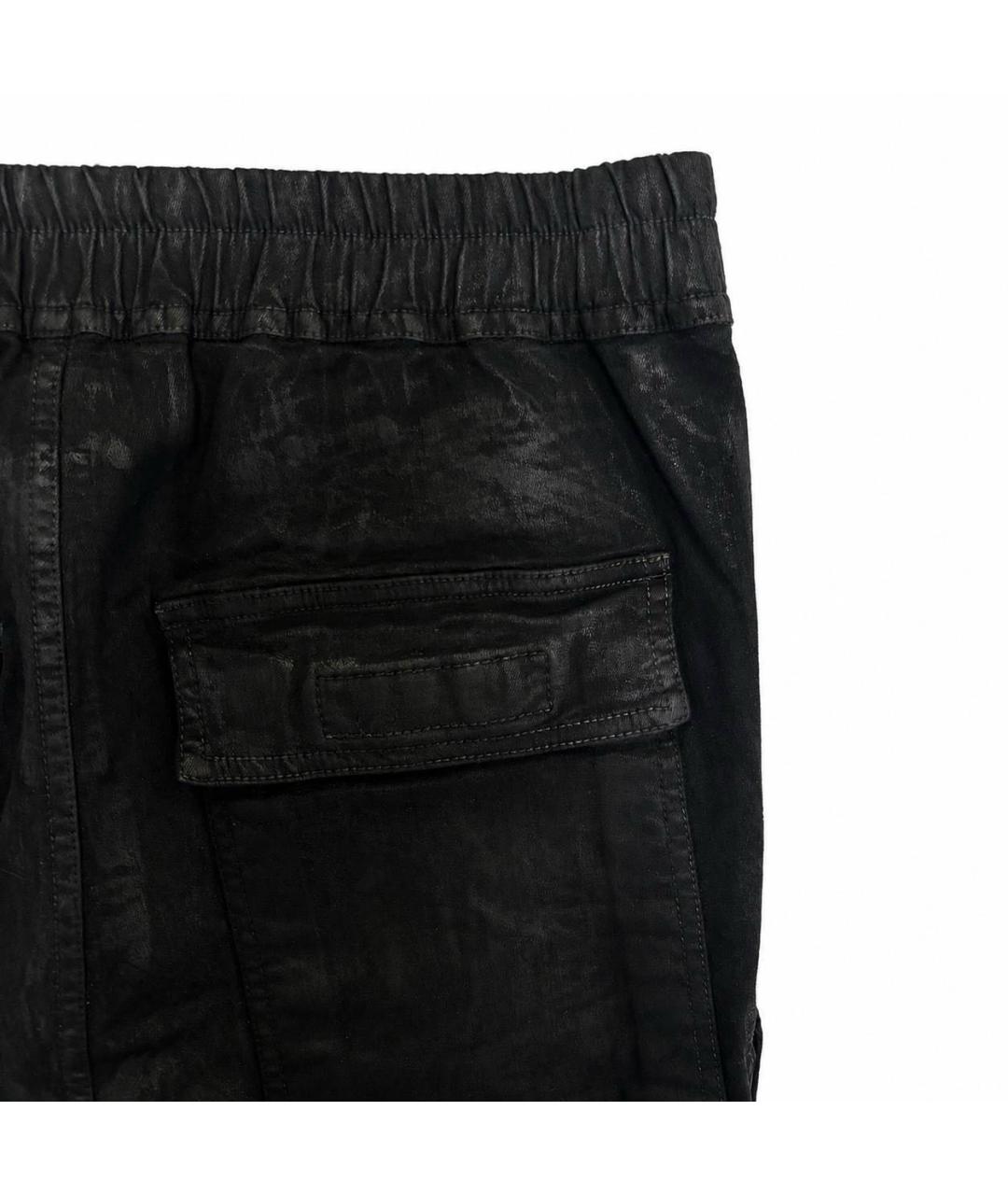 RICK OWENS Черные повседневные брюки, фото 3