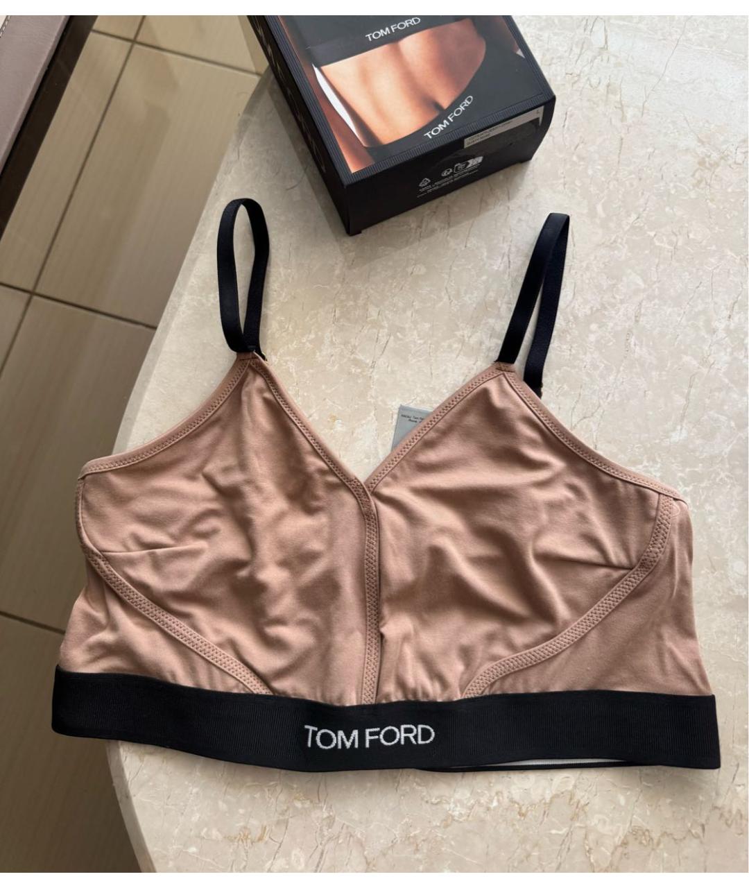 TOM FORD Бежевый бюстгалтеры, фото 7