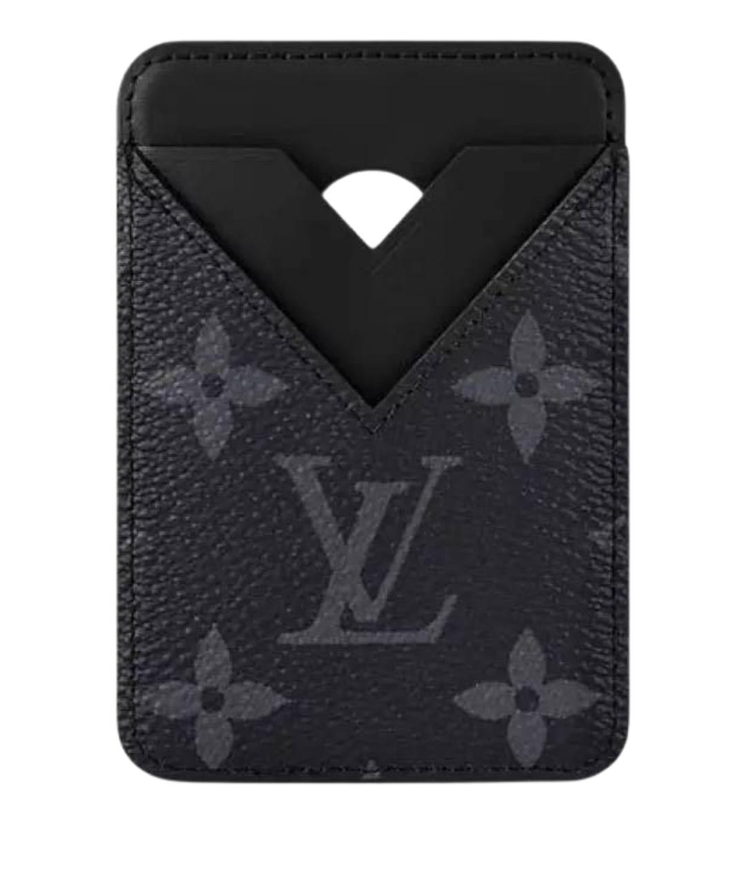 LOUIS VUITTON Черный кардхолдер, фото 1