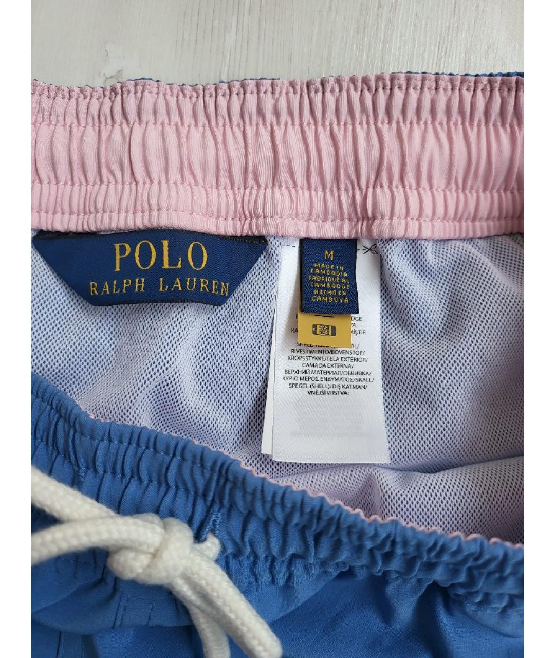 POLO RALPH LAUREN Синие шорты, фото 6