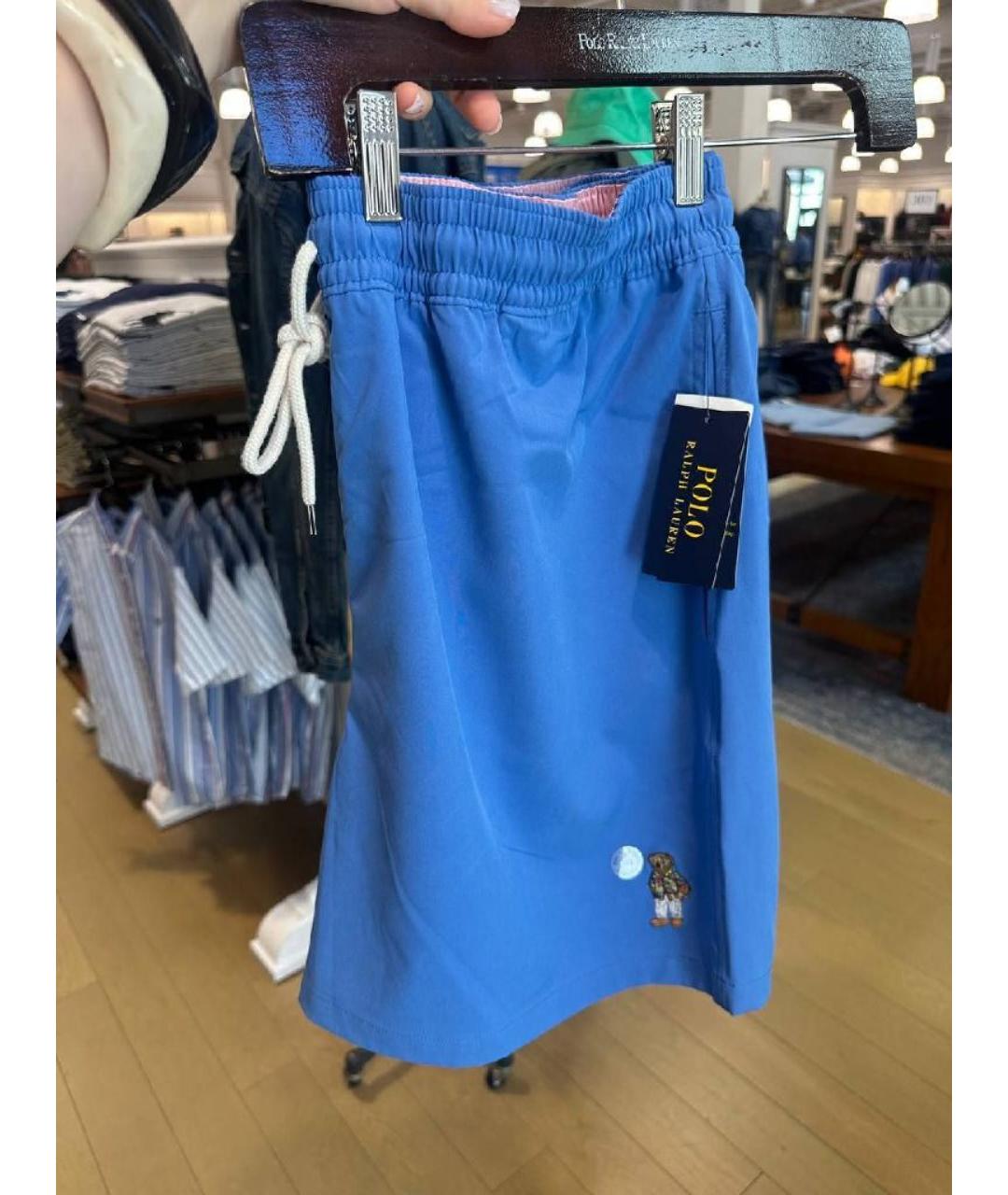 POLO RALPH LAUREN Синие шорты, фото 8
