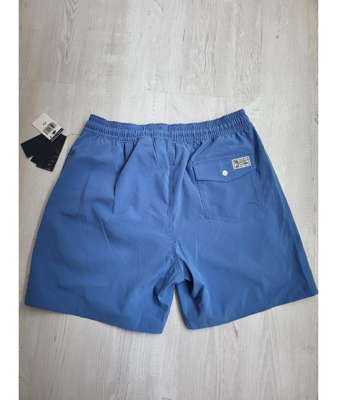 POLO RALPH LAUREN Синие шорты, фото 4