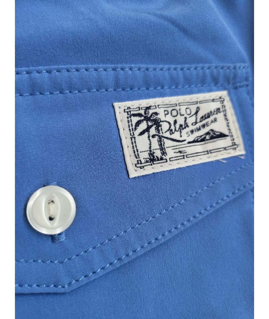 POLO RALPH LAUREN Синие шорты, фото 7