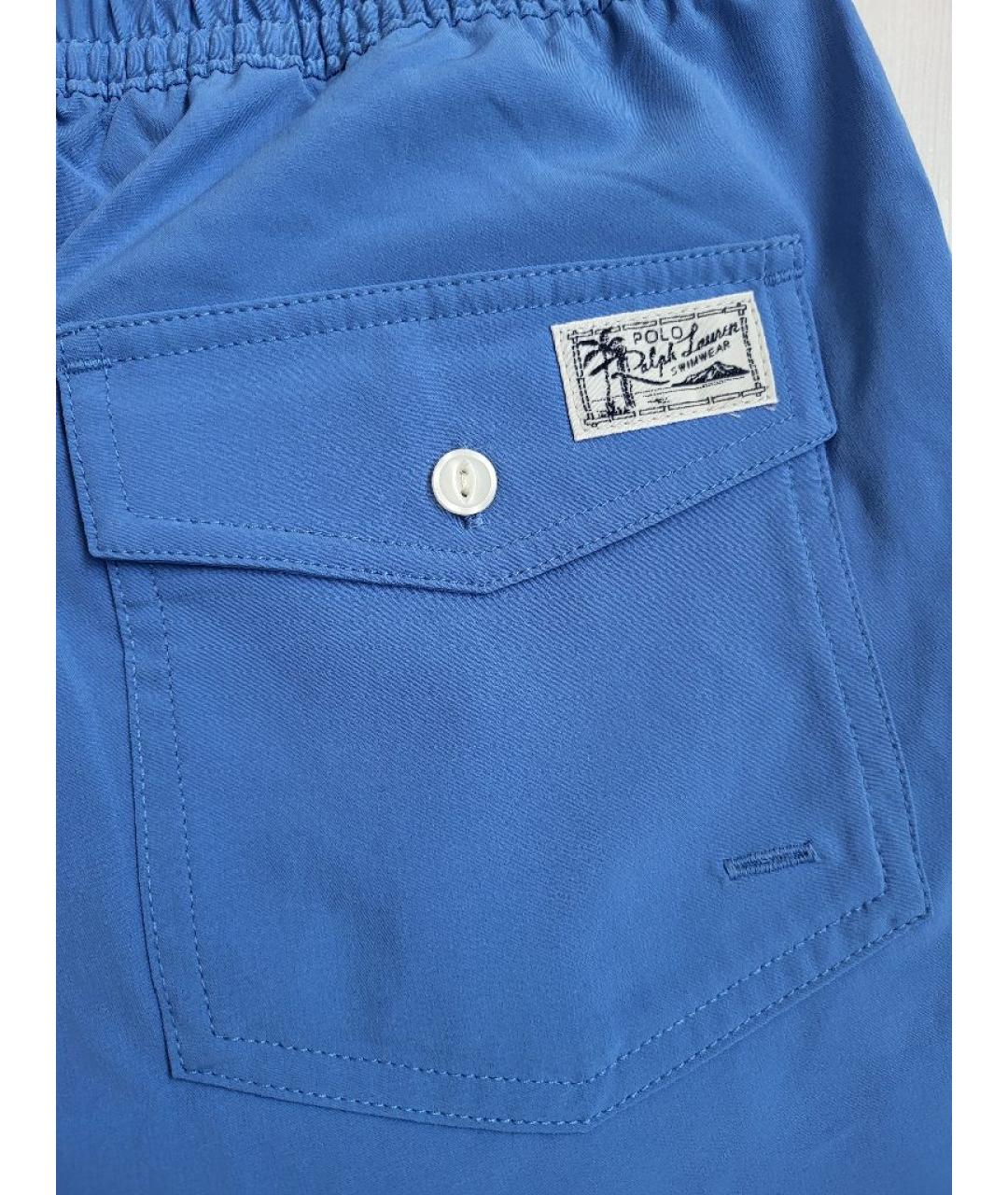 POLO RALPH LAUREN Синие шорты, фото 5