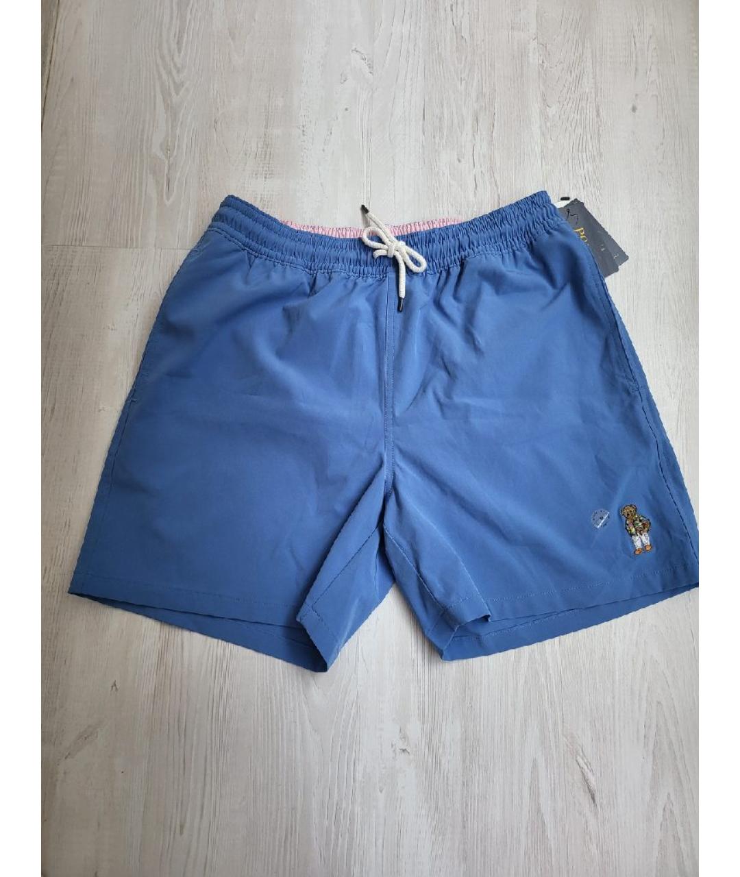 POLO RALPH LAUREN Синие шорты, фото 10