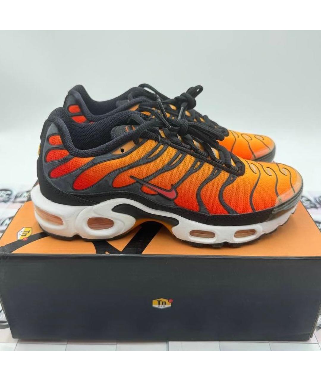 NIKE Оранжевые кеды, фото 2